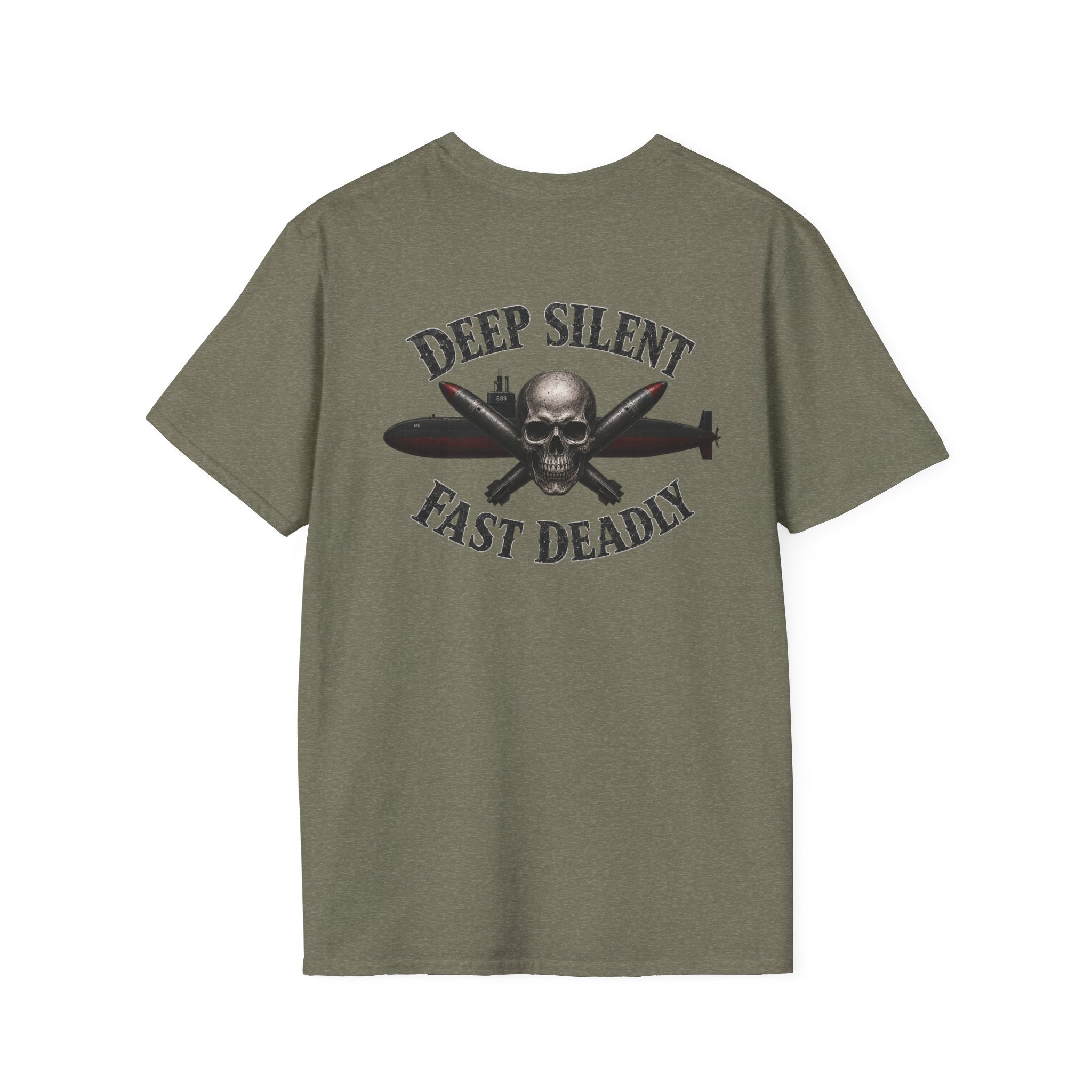 Deep, Silent, Fast Deadly US Navy Submariner T-Shirt