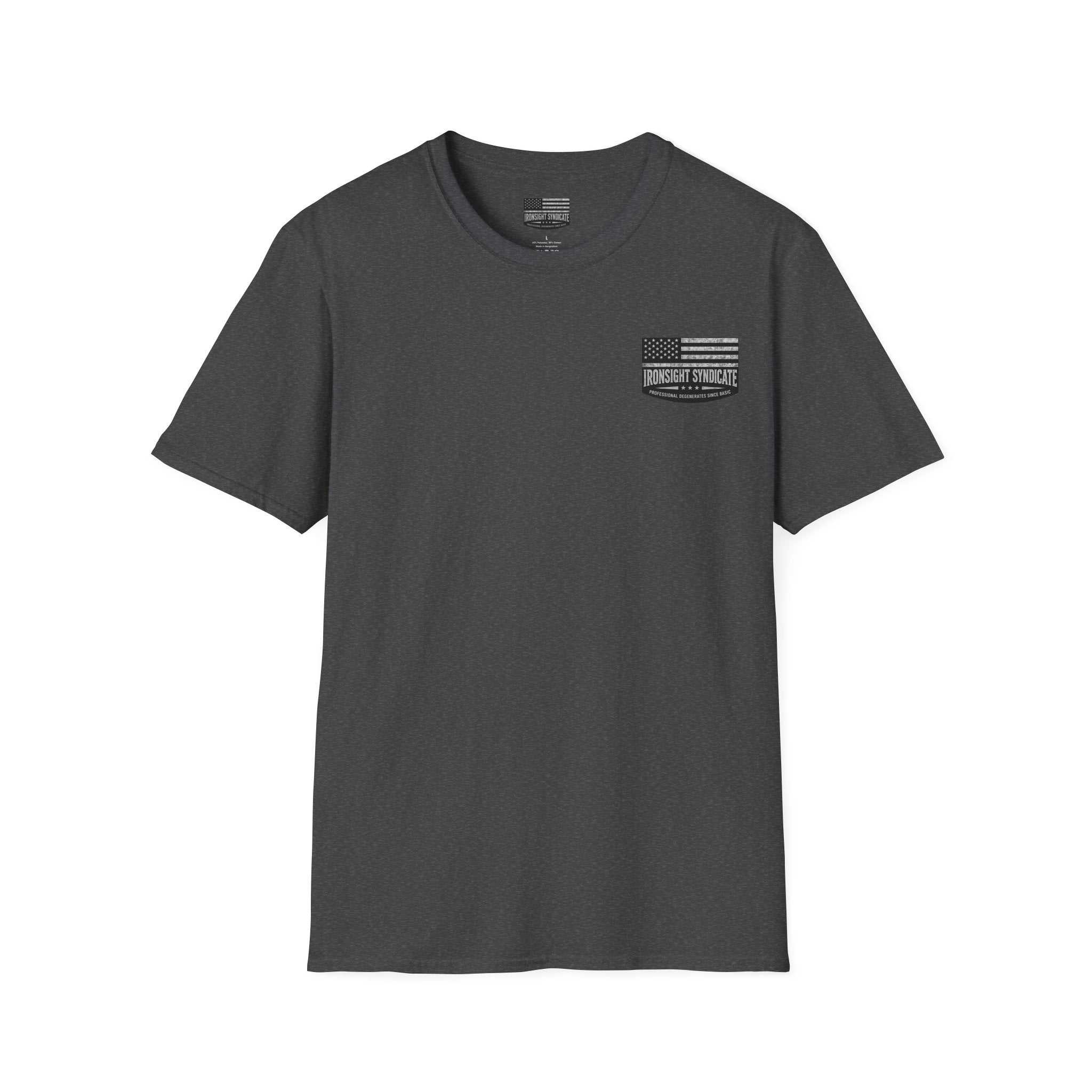 Machine Gun George Washington T-Shirt | Patriotic Military Graphic Tee for Veterans & Patriots, Adult (13 and up), unisex