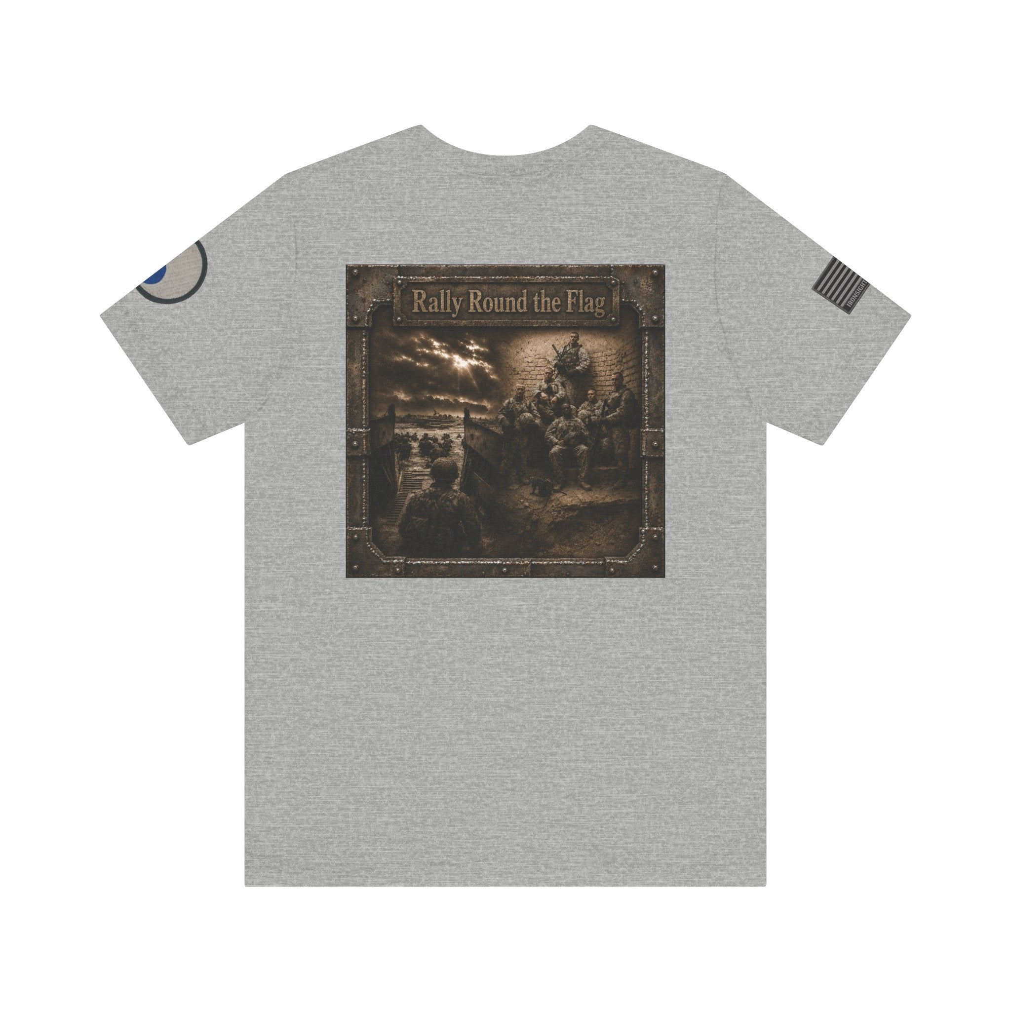 29th Infantry Division 1-115th Infantry Regiment T-Shirt | Patriotic Military Graphic Tee for Veterans & Patriots, Adult (13 and up), unisex