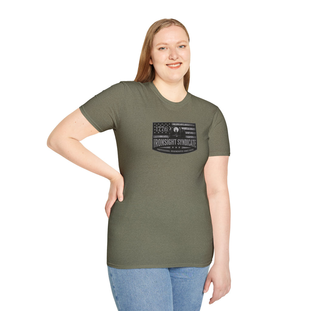 July 4th George Washington T-Shirt | Patriotic Military Graphic Tee for Veterans & Patriots, Adult (13 and up), unisex