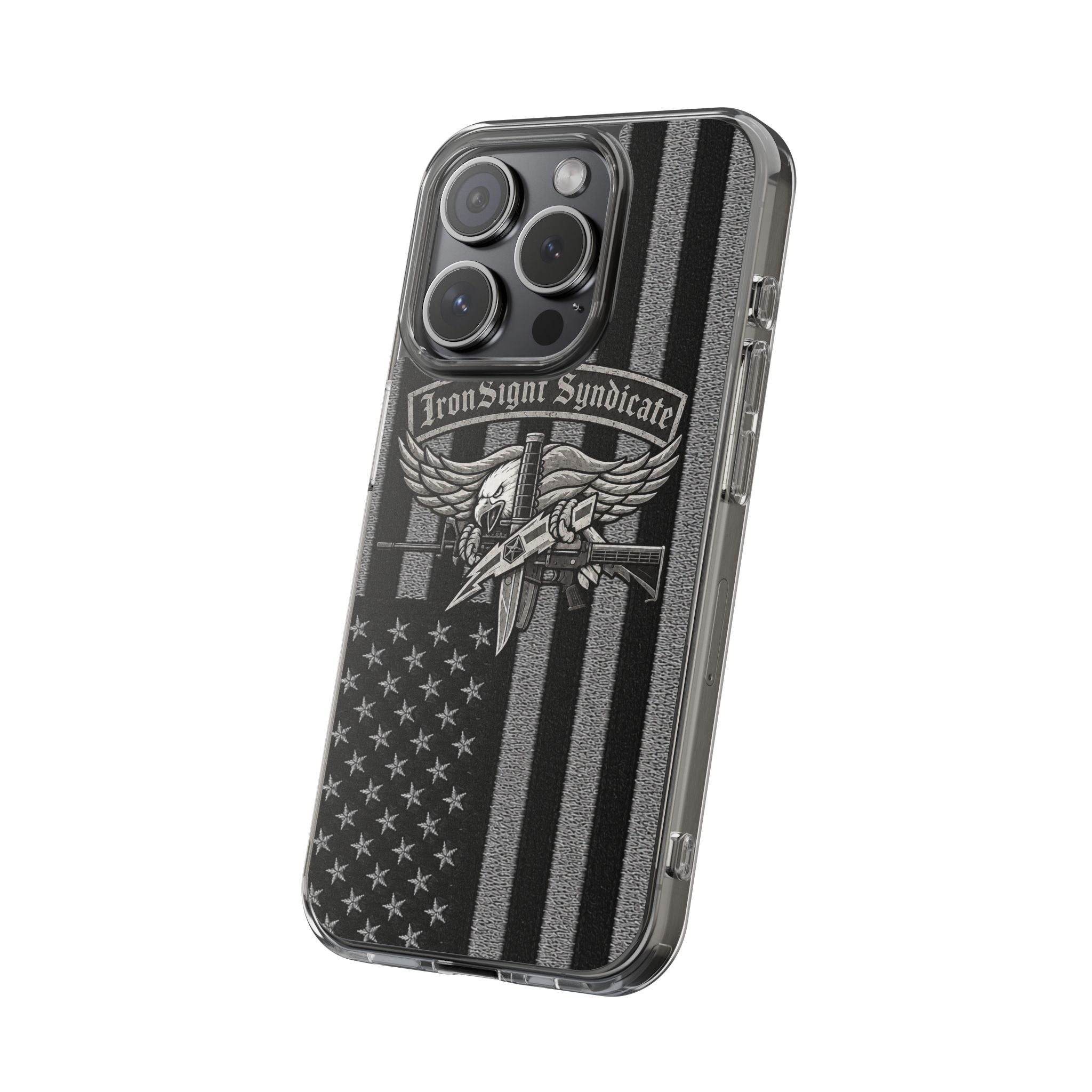SWAT Eagle Clear Impact-Resistant Phone Case
