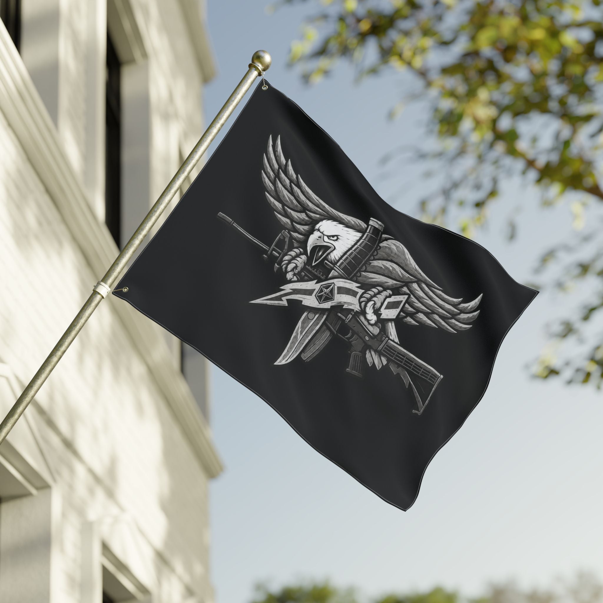 Double Sided SWAT Eagle only Flag