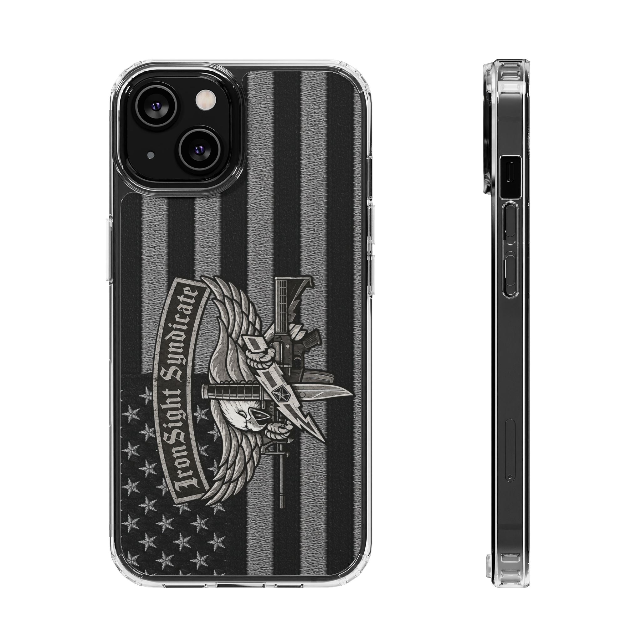 SWAT Eagle Clear Impact-Resistant Phone Case - i | Ironsight Syndicate
