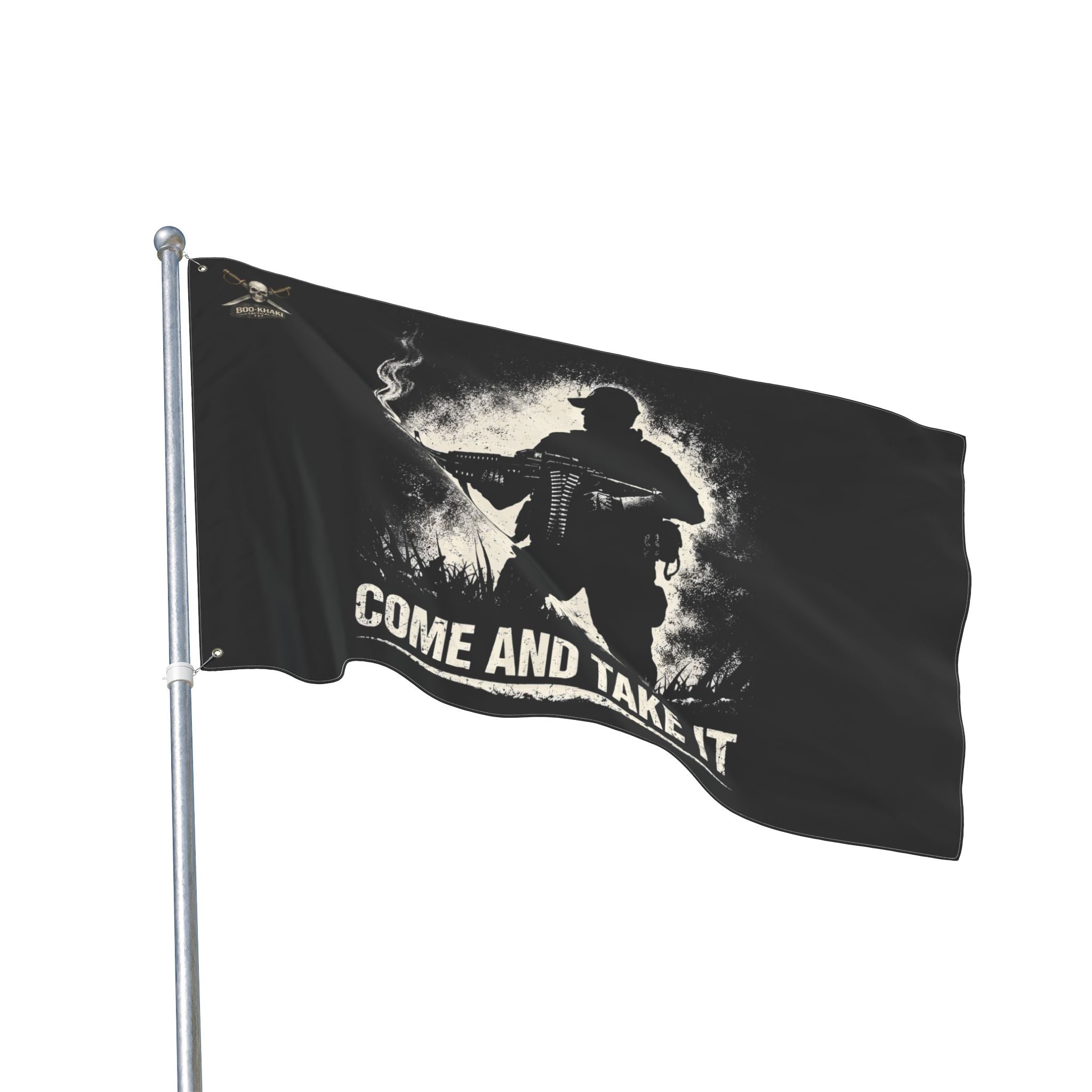 Come and Take It, Battle of Gonzalez, TX Flag — | Patriotic War Banner for Veterans & Patriots