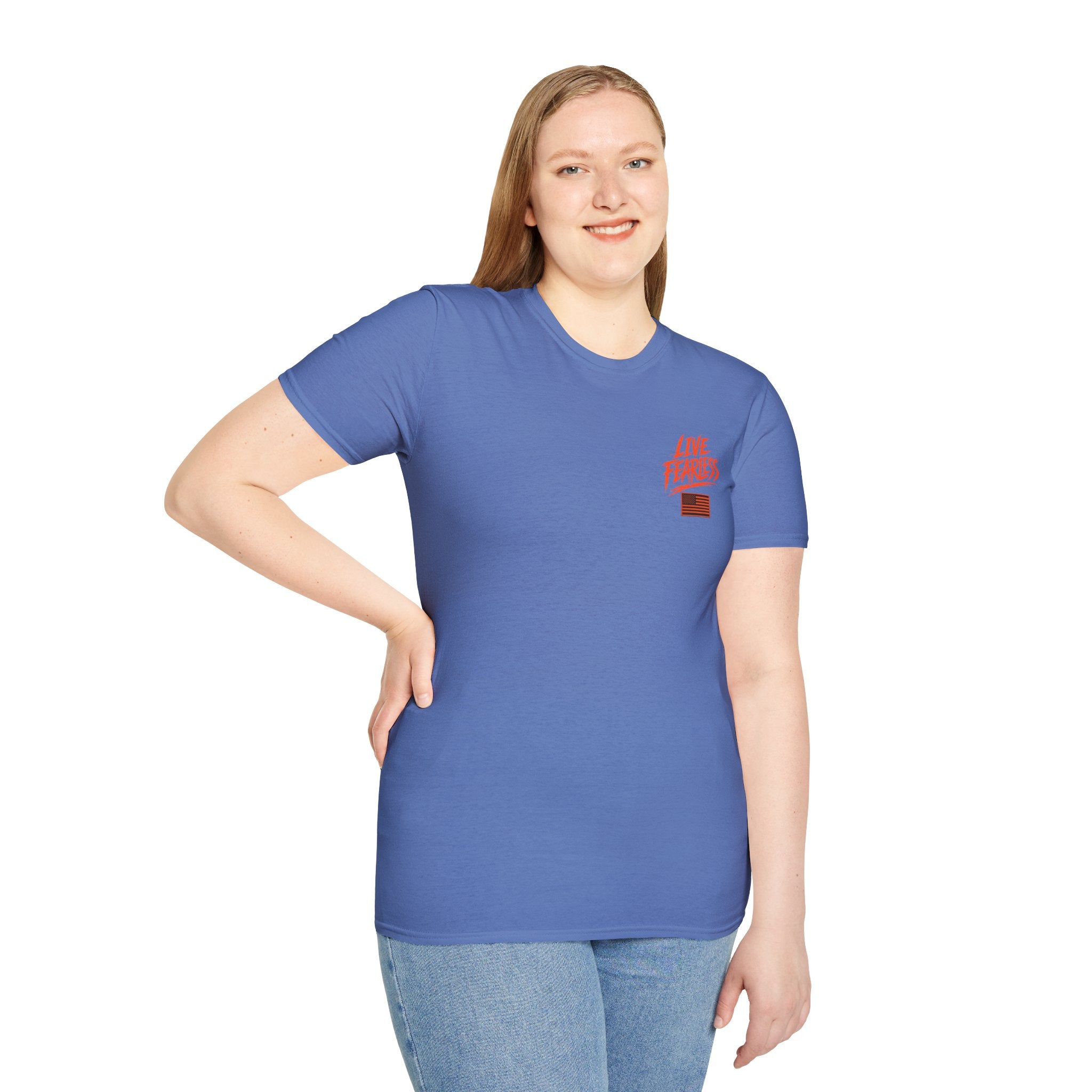 Live Fearless Military-Inspired Graphic T-Shirt | Ironsight Syndicate