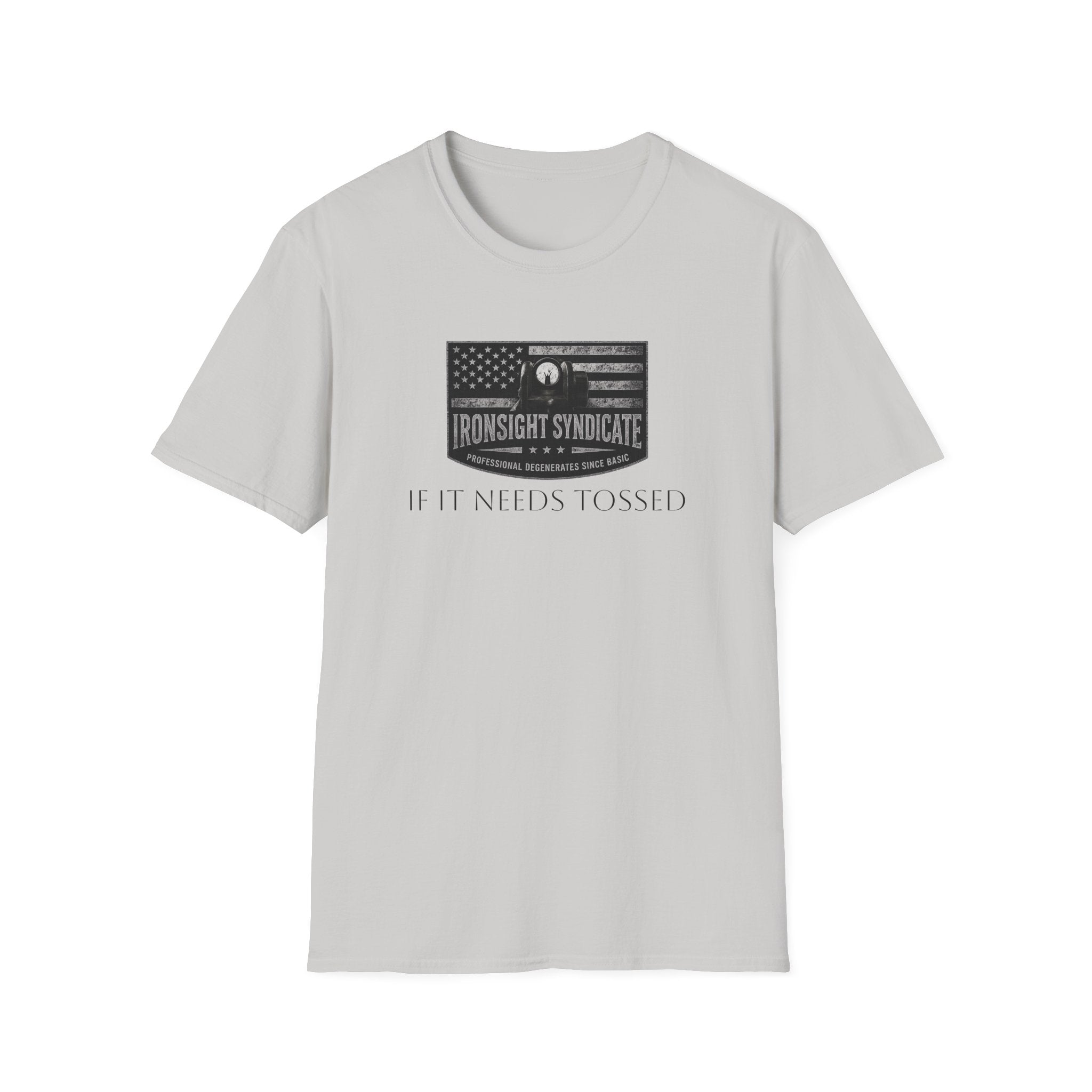 Toss It.  Funny Hand Grenade Tee