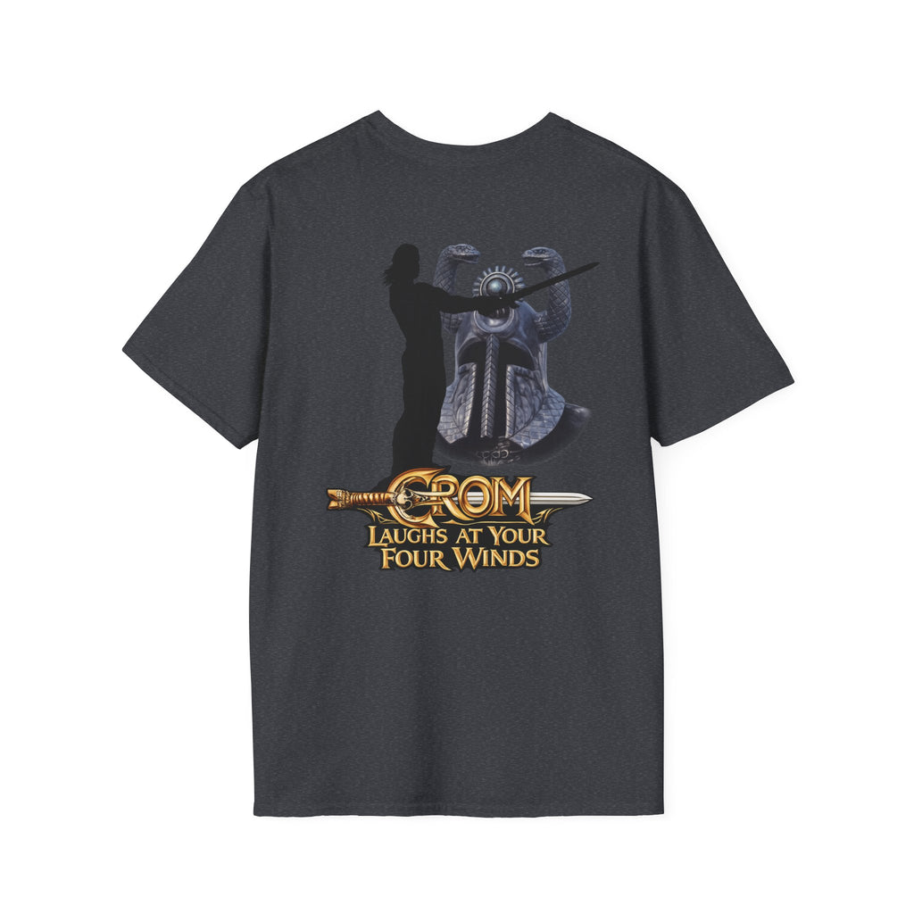 Crom Laughs at Your Four Winds- Conan the Barbarian Inspired T-shirt