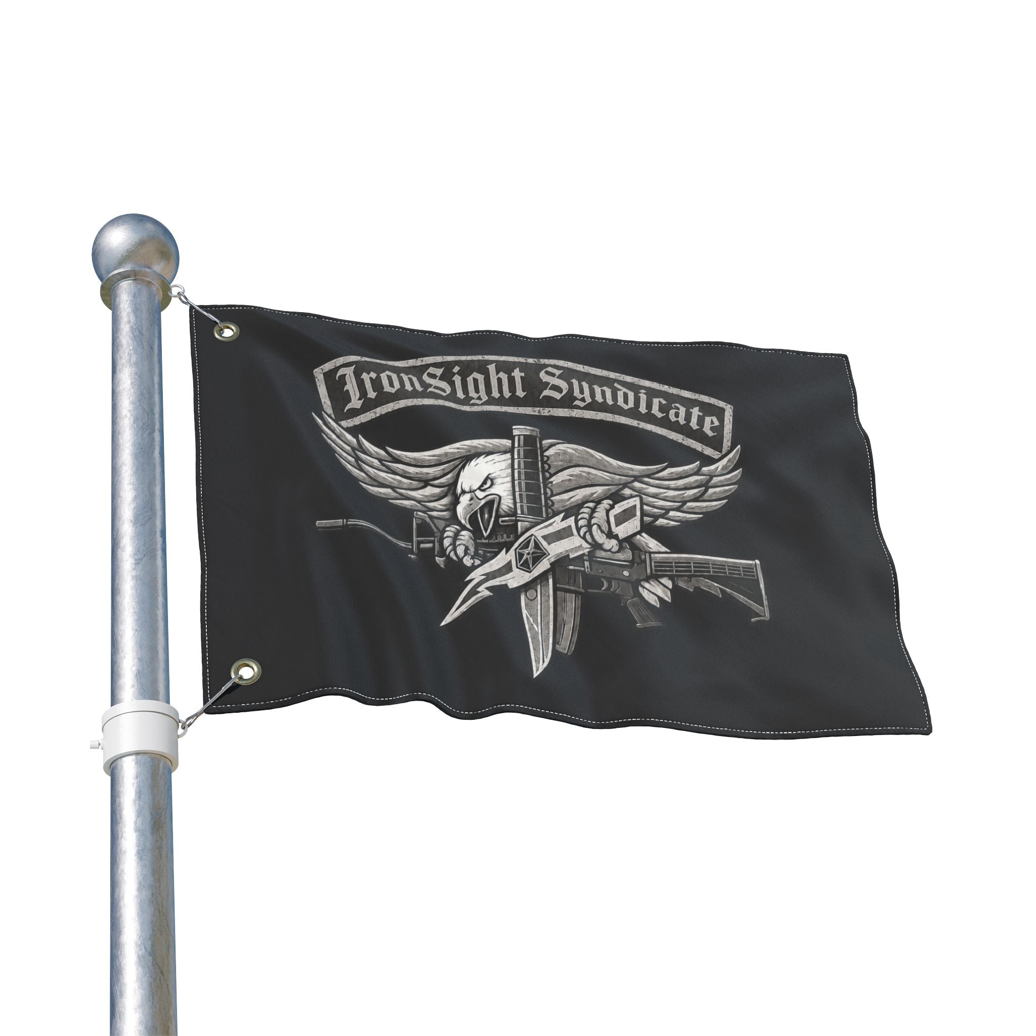 Double Sided SWAT Eagle Flag