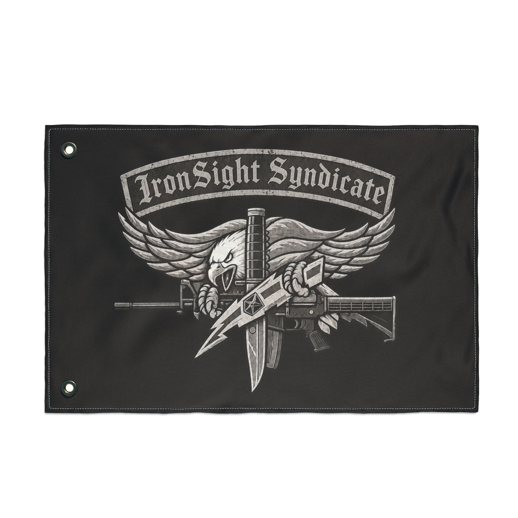 Double Sided SWAT Eagle Flag