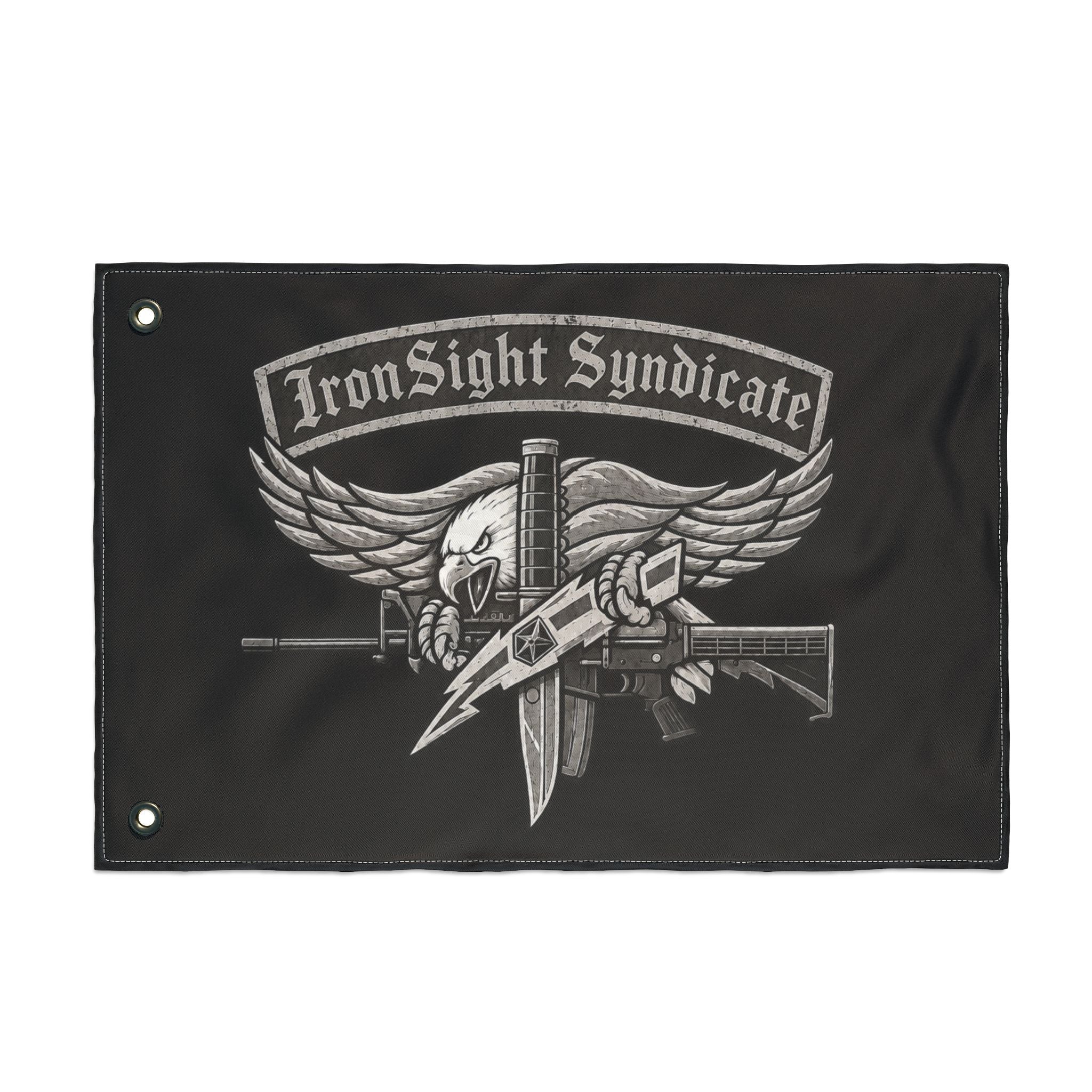Double Sided SWAT Eagle Flag