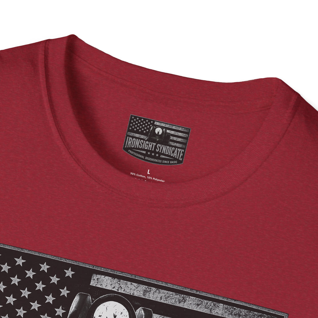 Send it 240B Gunner T-Shirt | Patriotic Military Graphic Tee for Veterans & Patriots, Adult (13 and up), unisex
