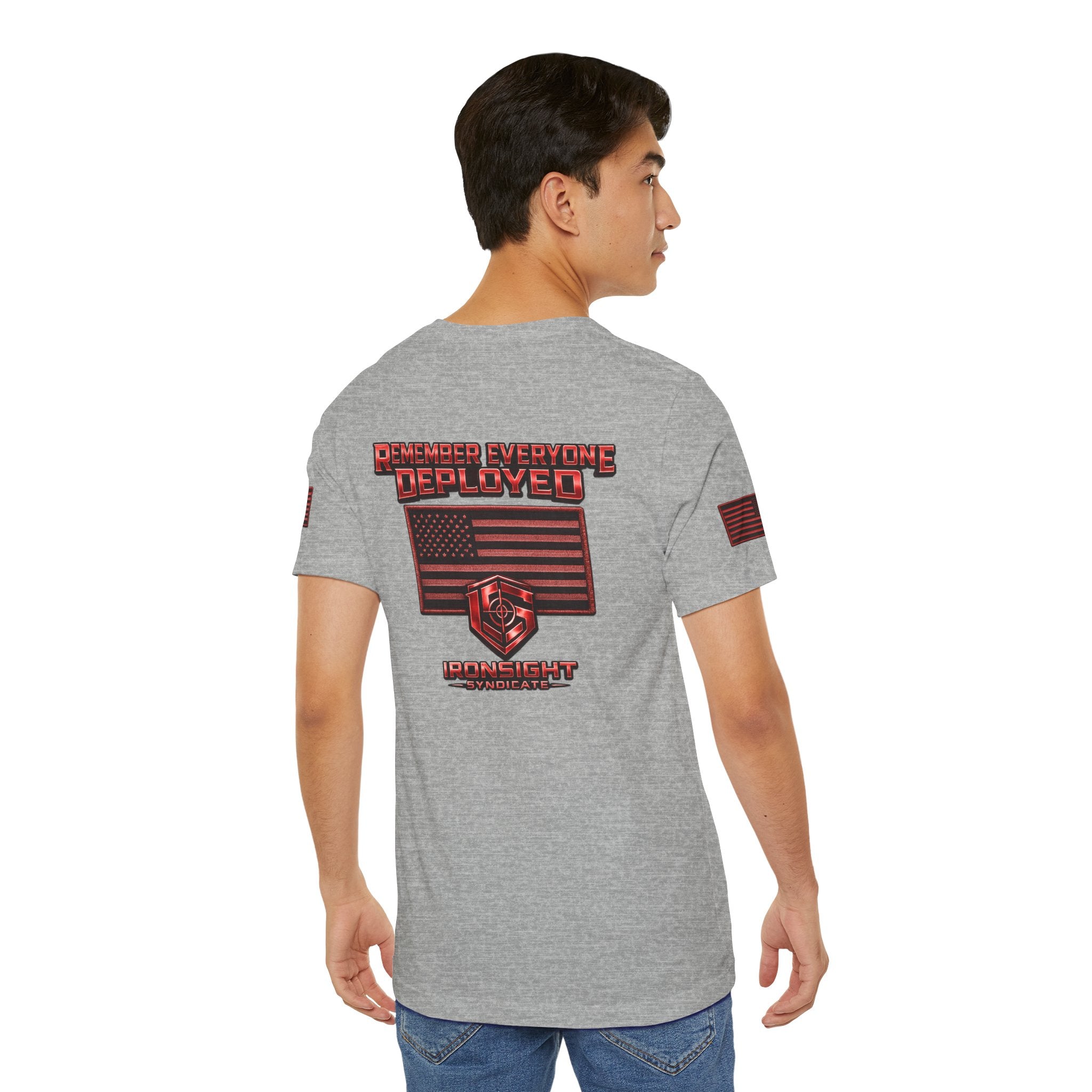 Remember Everyone Deployed (R.E.D.) Patriotic T-Shirt | Ironsight Syndicate