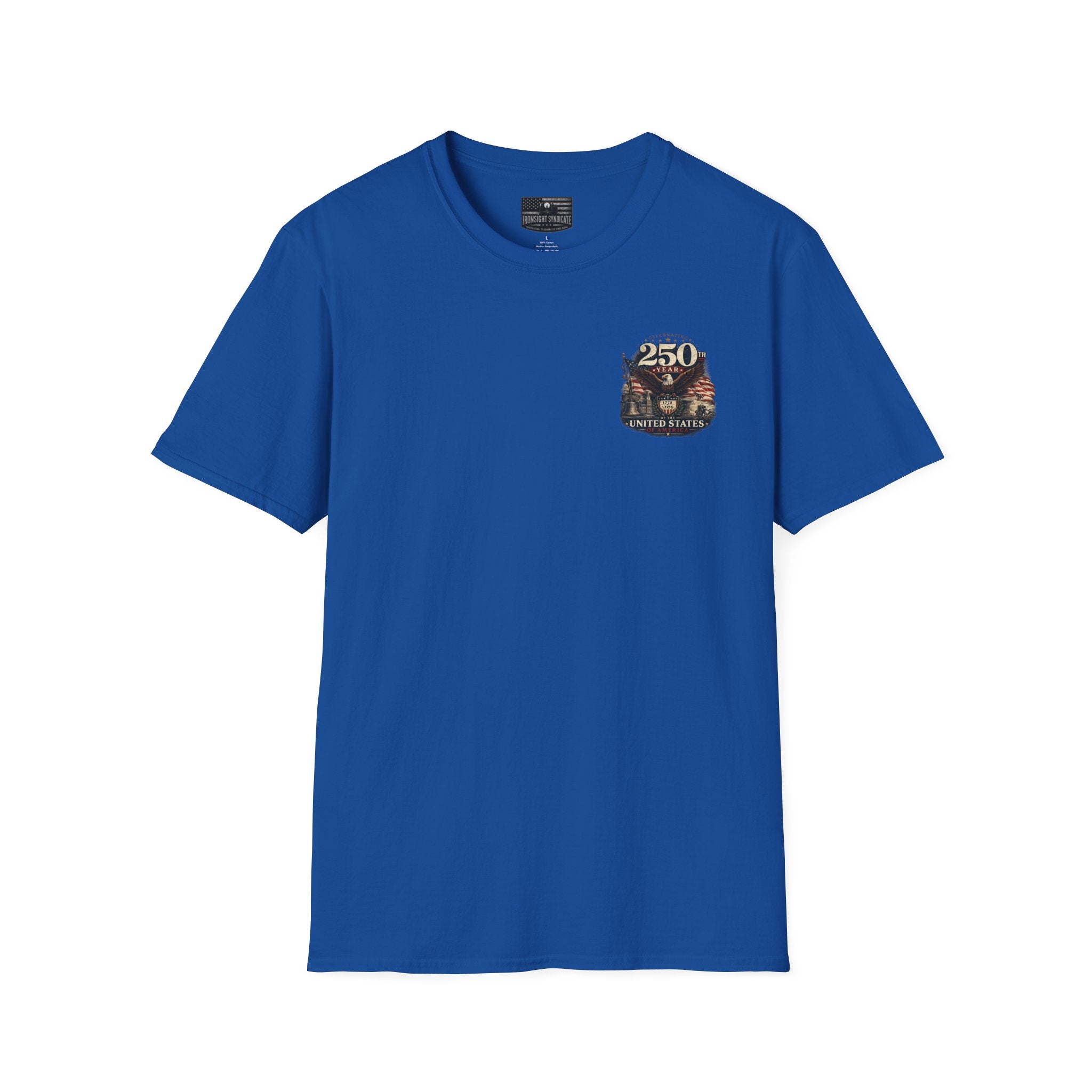 M1 Abrams Patriotic Ironsight Syndicate T-Shirt | Patriotic Military Graphic Tee for Veterans & Patriots, Adult (13 and up), unisex