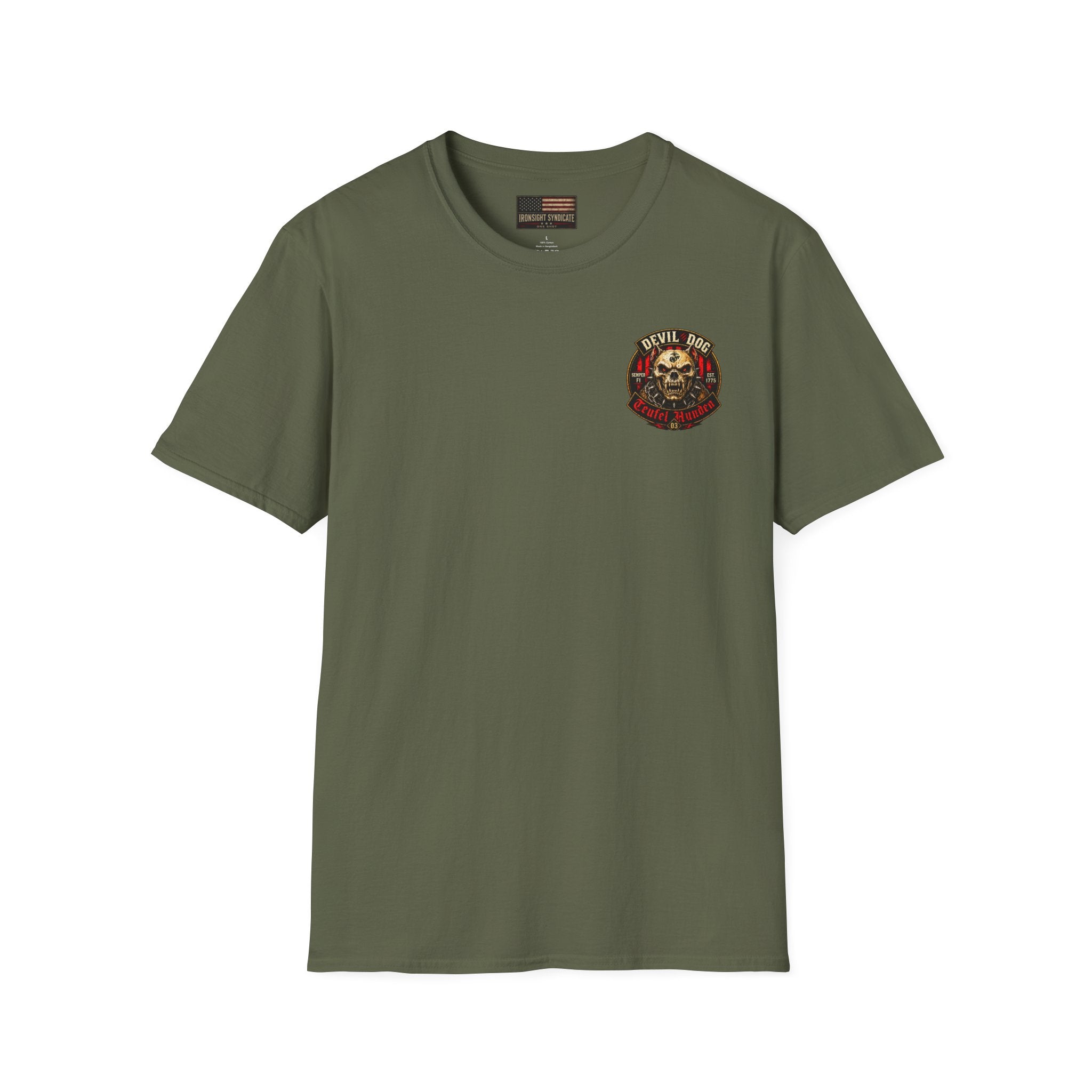 Devil Dog, Teufel Hunden Marine Corps T-Shirt