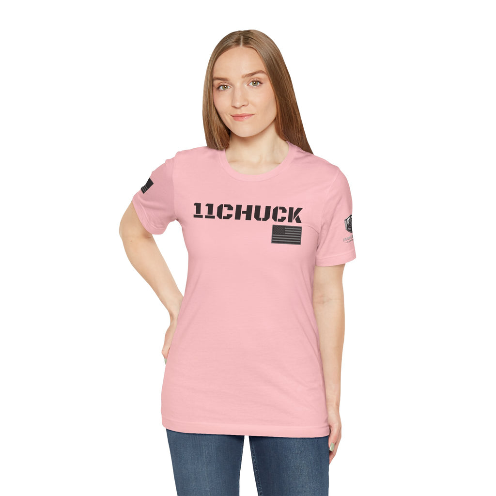 11Chuck Indirect Fire Infantryman Inspired Patriotic T-Shirt
