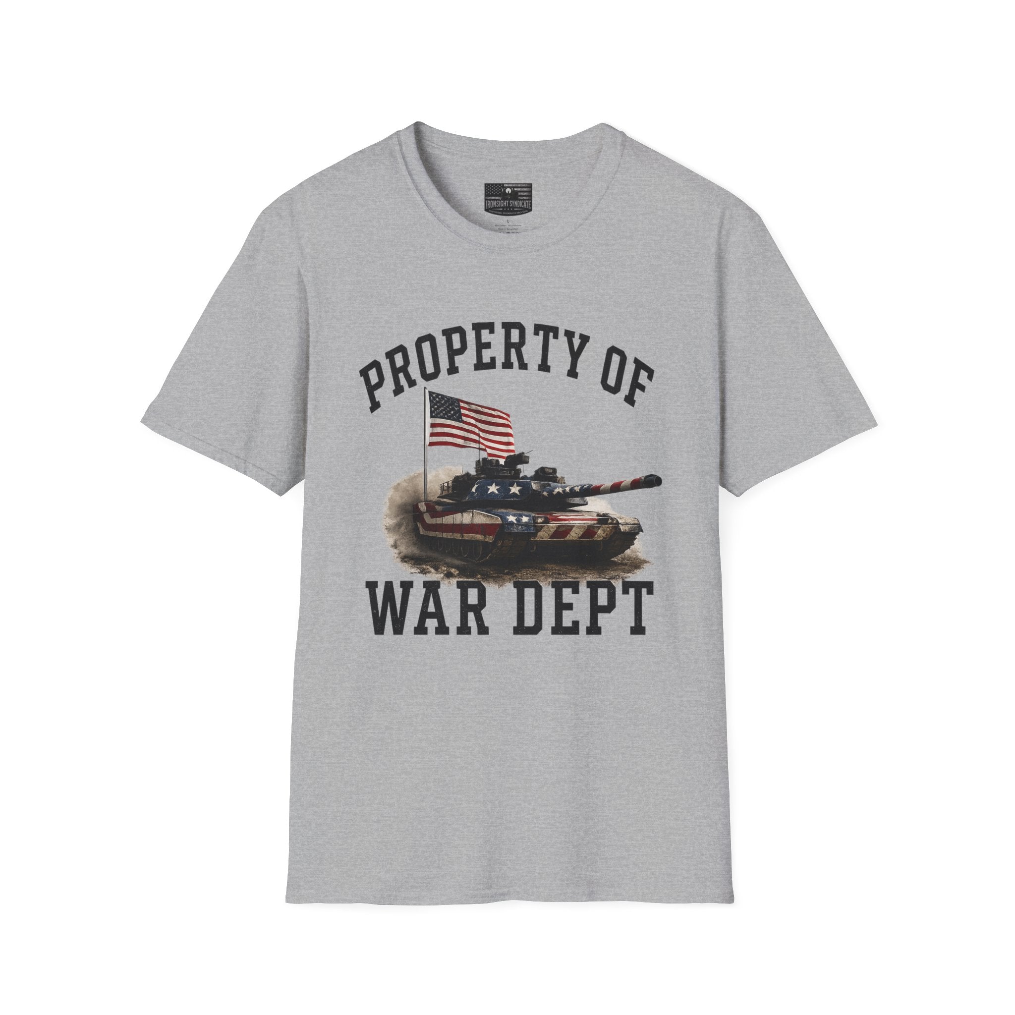 War Dept Athletic T-Shirt | Patriotic Military Training Tee for Veterans & Patriots, Adult (13 and up), unisex