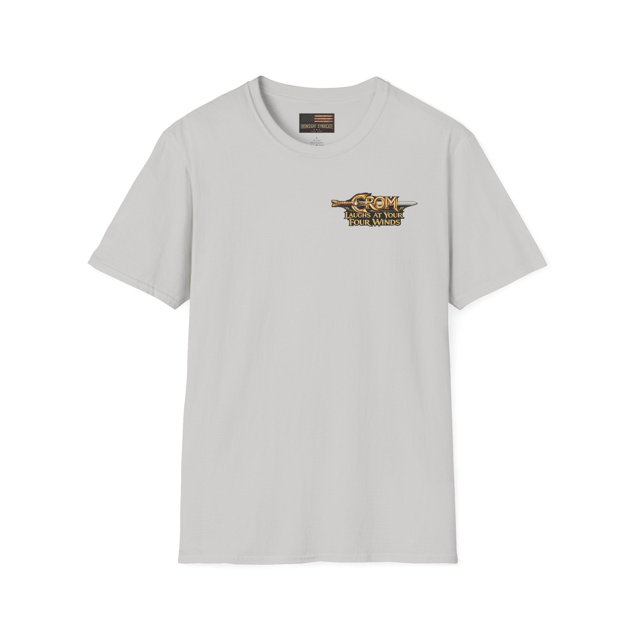 Crom Laughs at Your Four Winds- Conan the Barbarian Inspired T-shirt