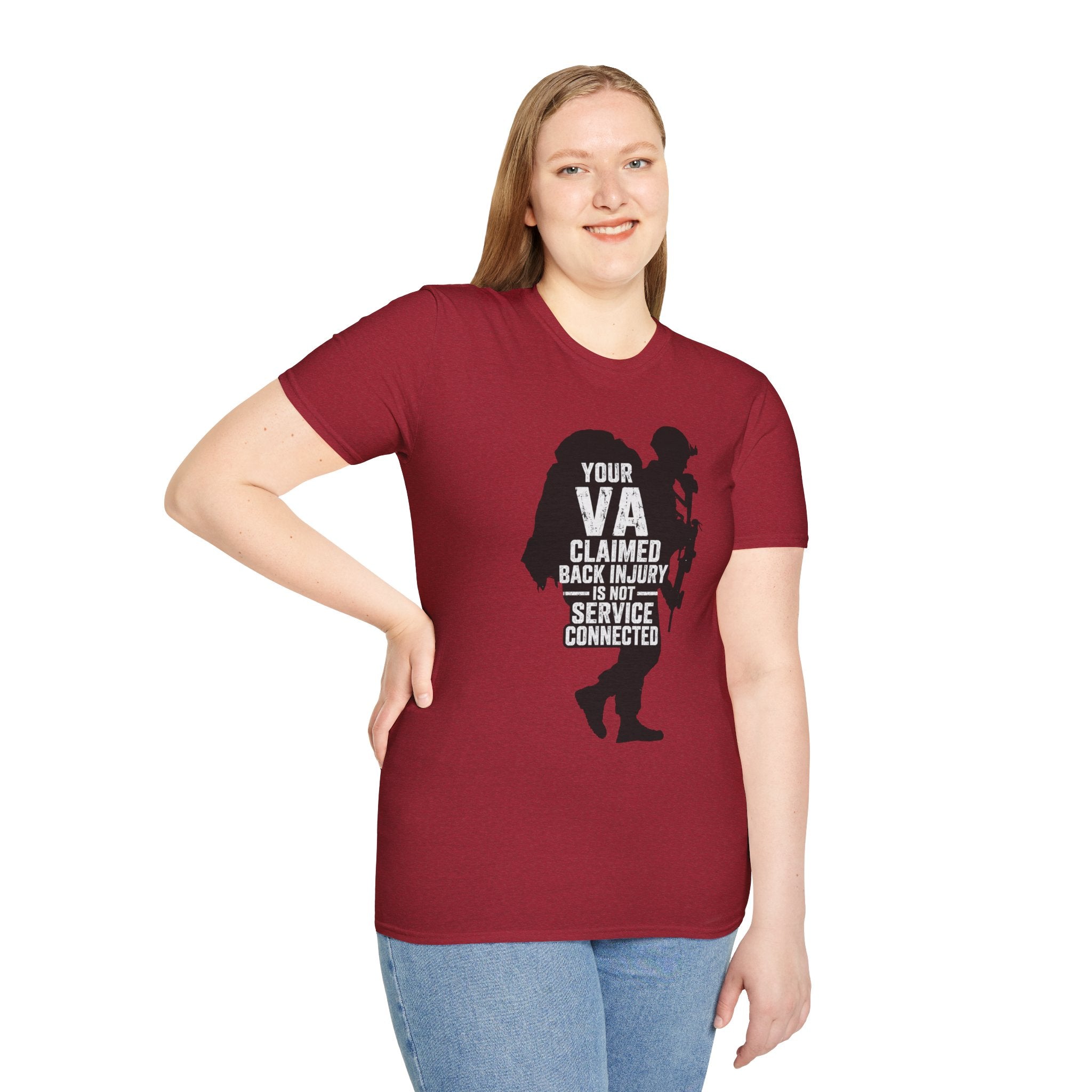 VA Claim Denied Graphic Front T-Shirt