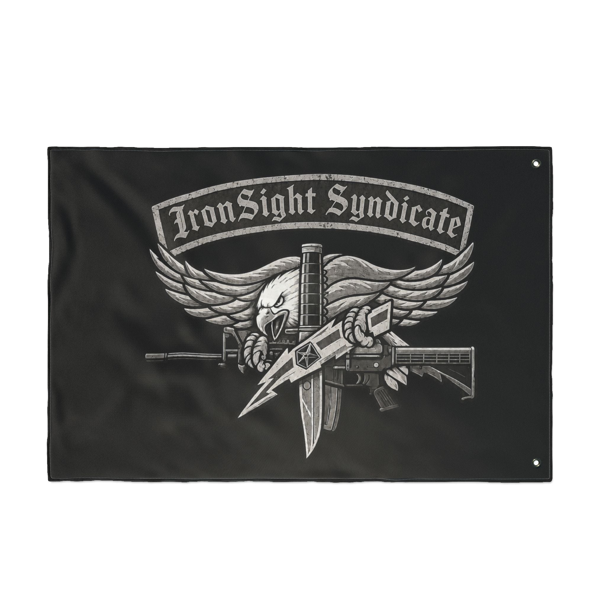 Double Sided SWAT Eagle Flag