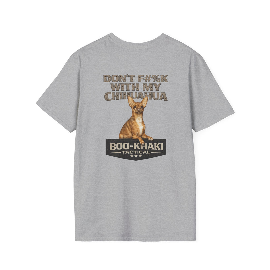 Don't F#%K with my Chihuahua T-Shirt – Boo-Khaki Tactical Graphic Tee