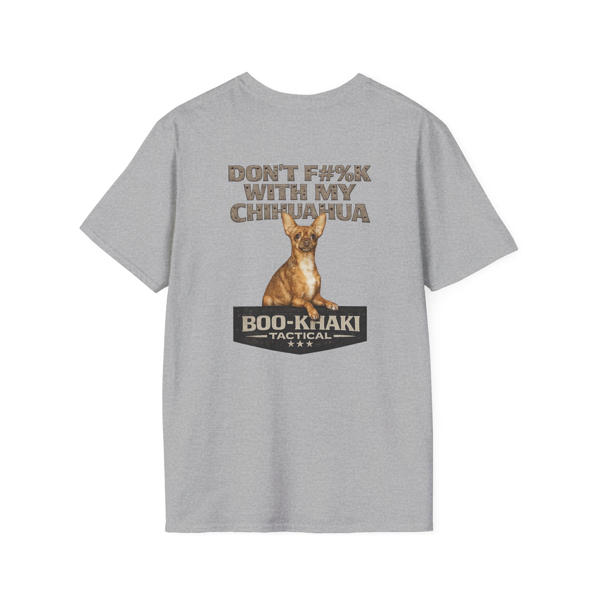 Don't F#%K with my Chihuahua T-Shirt – Boo-Khaki Tactical Graphic Tee