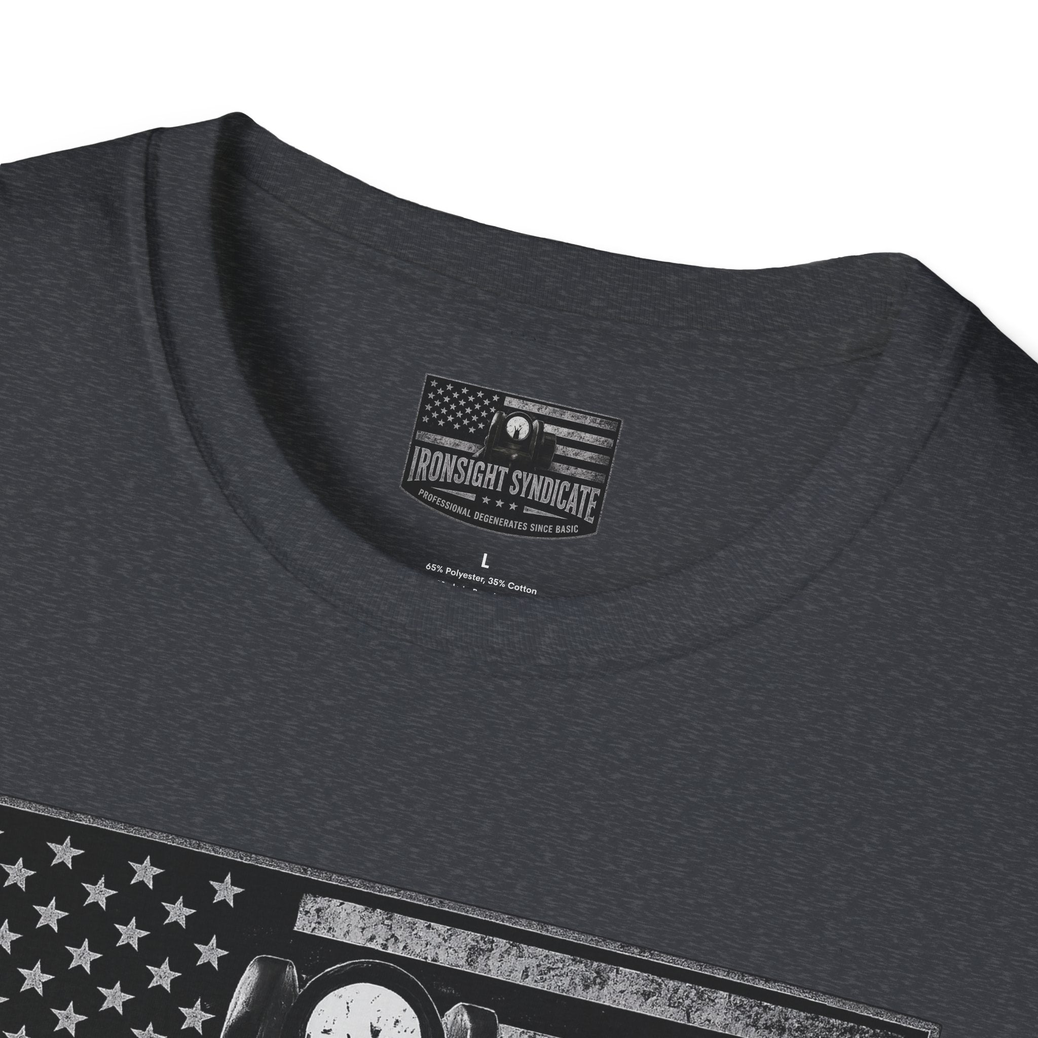 Send it 240B Gunner T-Shirt | Patriotic Military Graphic Tee for Veterans & Patriots, Adult (13 and up), unisex