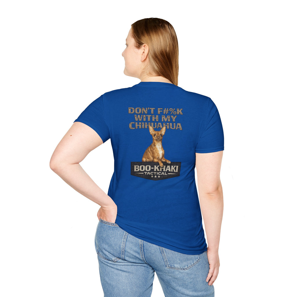 Don't F#%K with my Chihuahua T-Shirt – Boo-Khaki Tactical Graphic Tee
