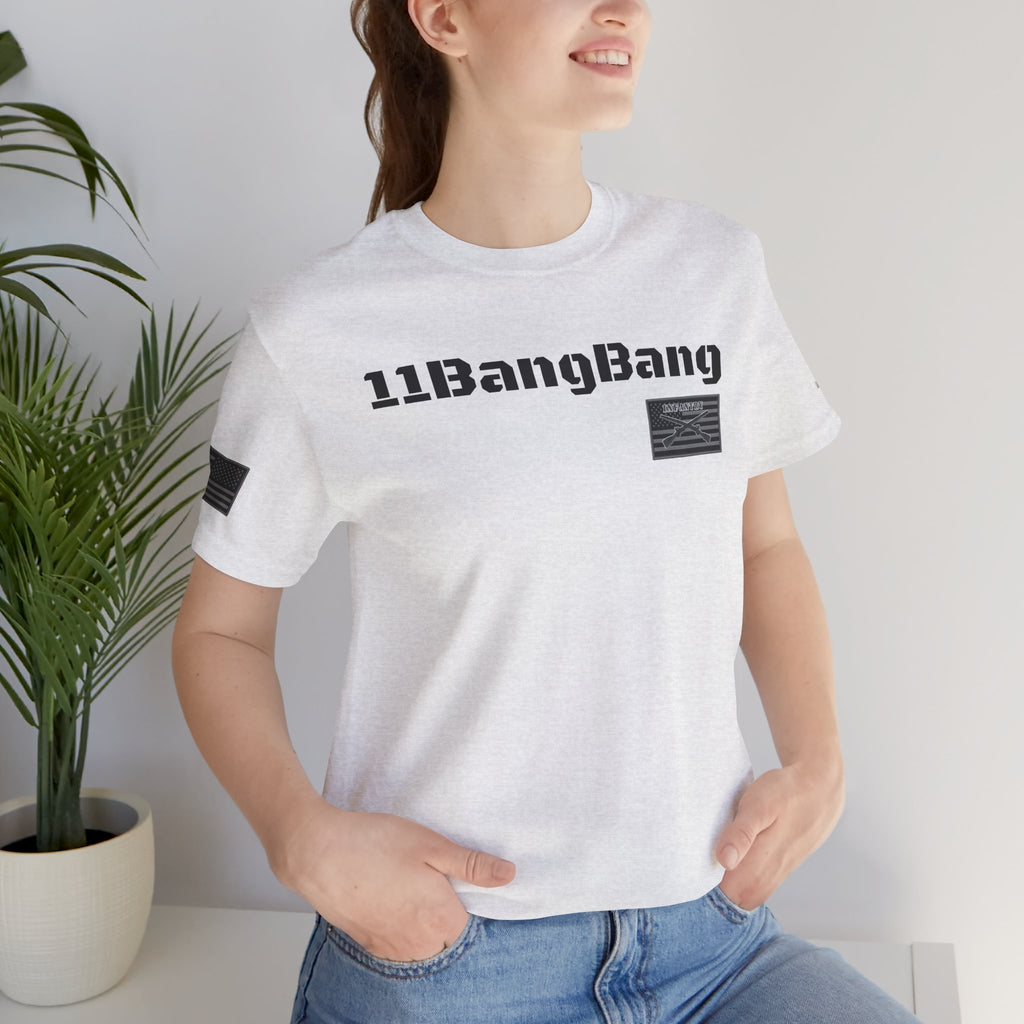 11BangBang Infantry Inspired Patriotic T-Shirt