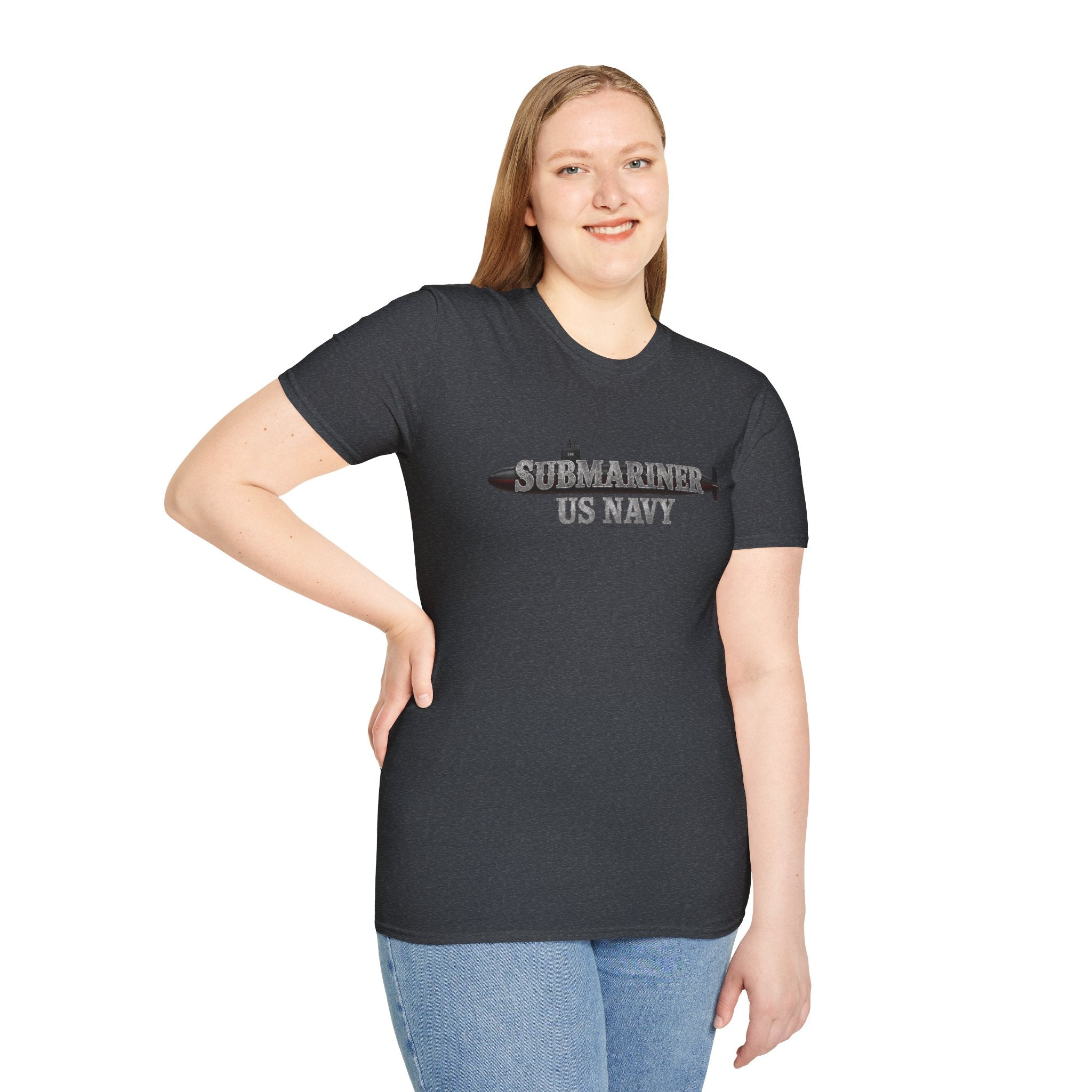 Deep, Silent, Fast Deadly US Navy Submariner T-Shirt