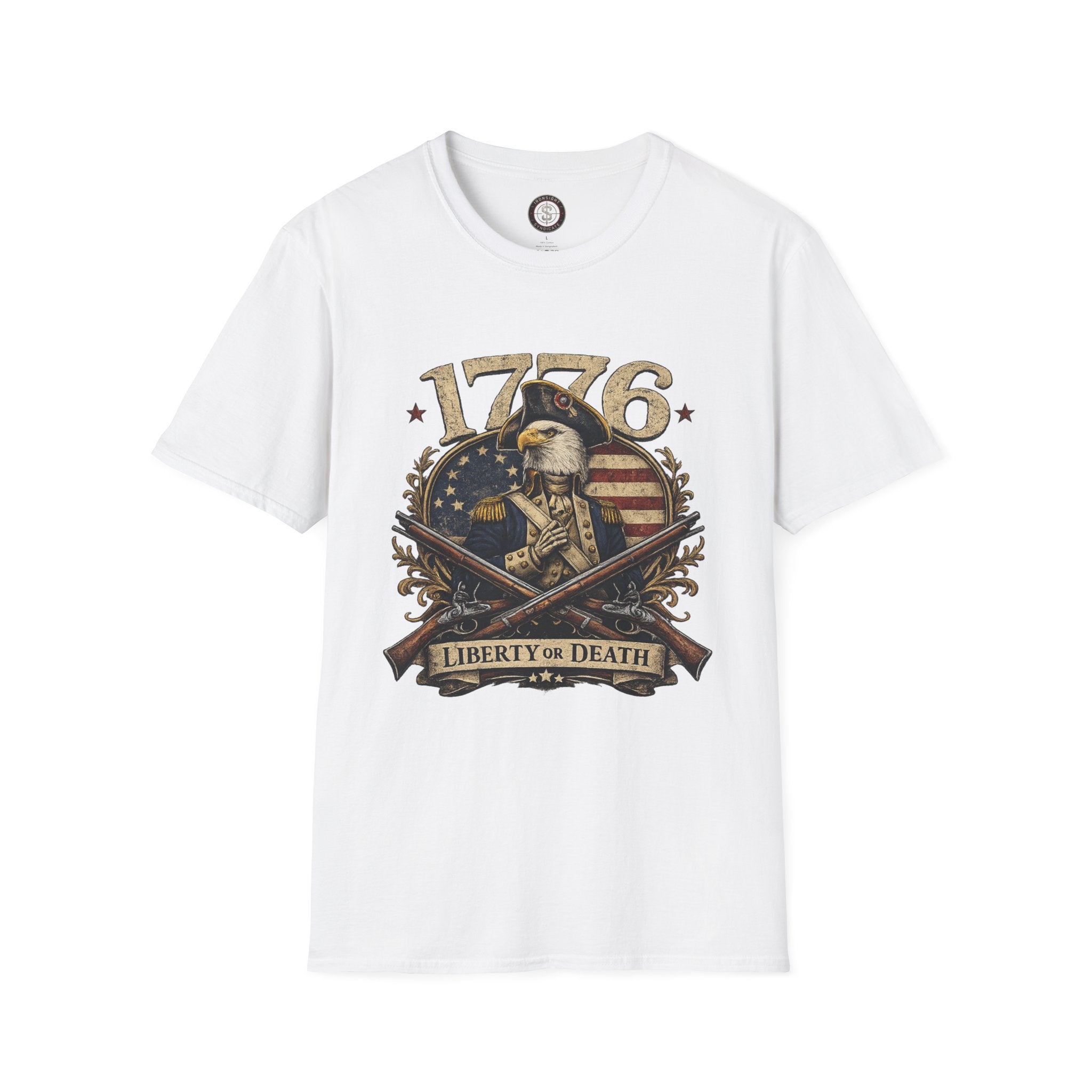 Bald Eagle 1776 Liberty or Death Tee