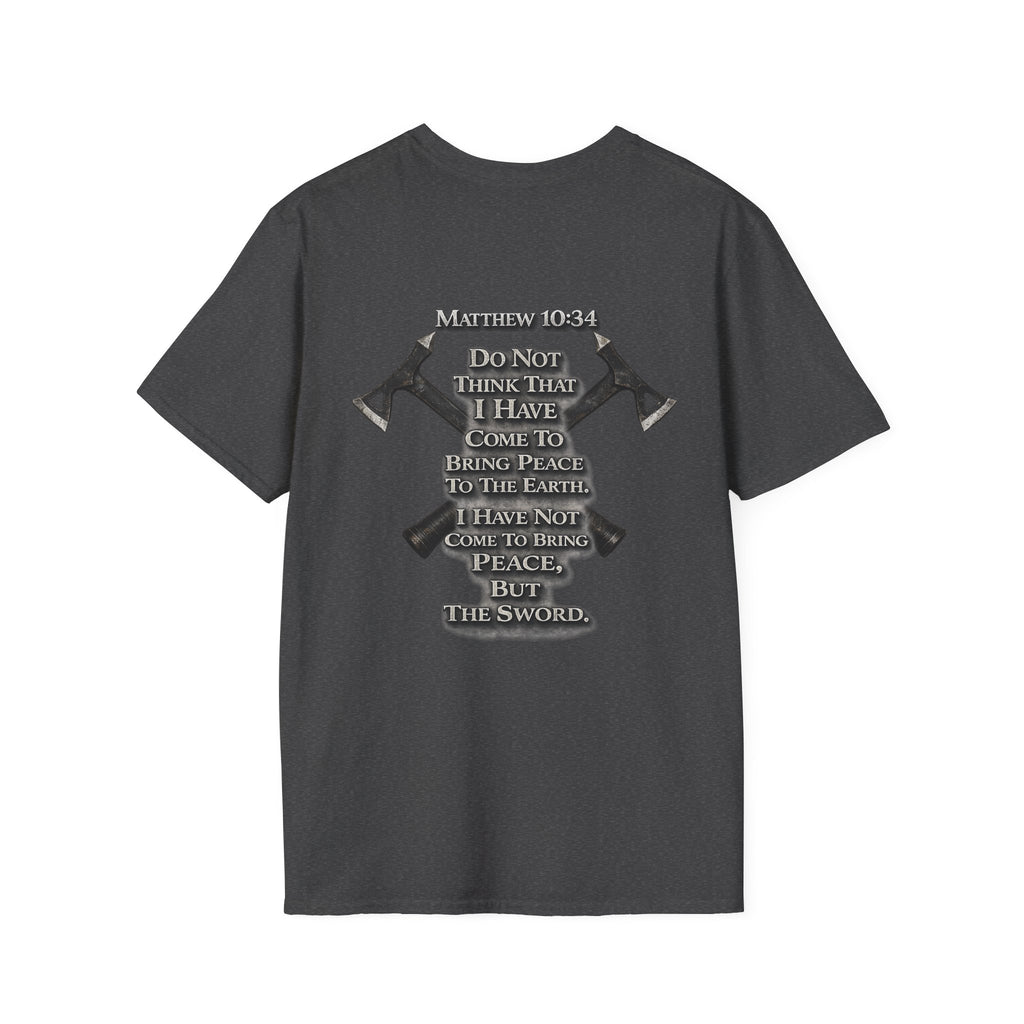 Matthew 10:34 T‑Shirt — Bring Peace to the earth Tee