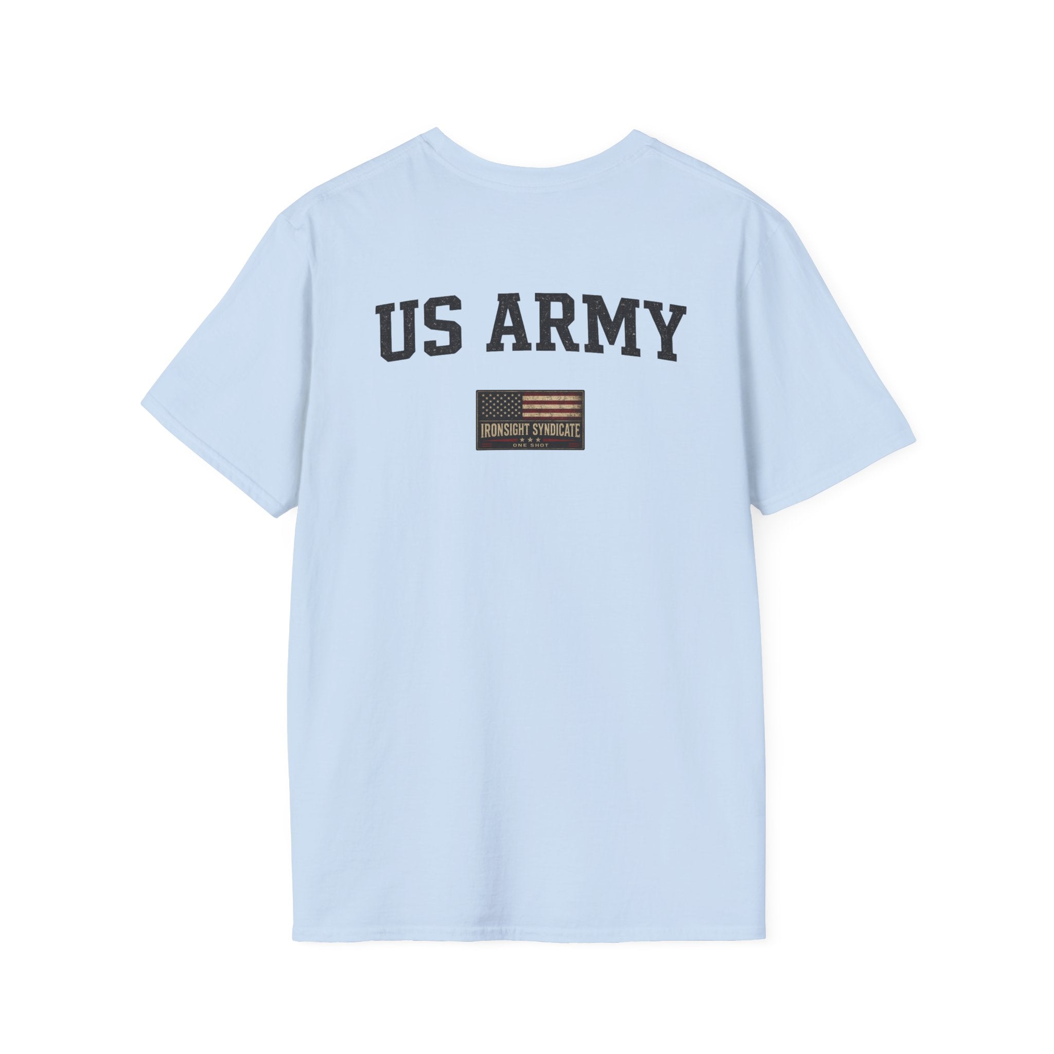 Fort Benning Athletic Tee  Ironsight Syndicate | Patriotic Military Graphic Tee for Veterans & Patriots, Adult (13 and up), unisex