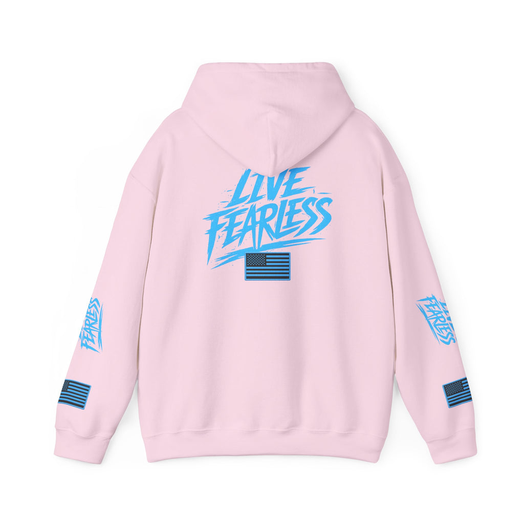Live Fearless Hoodie | Premium Heavy Weight-Military-Inspired Patriotic Hoodie | Ironsight Syndicate