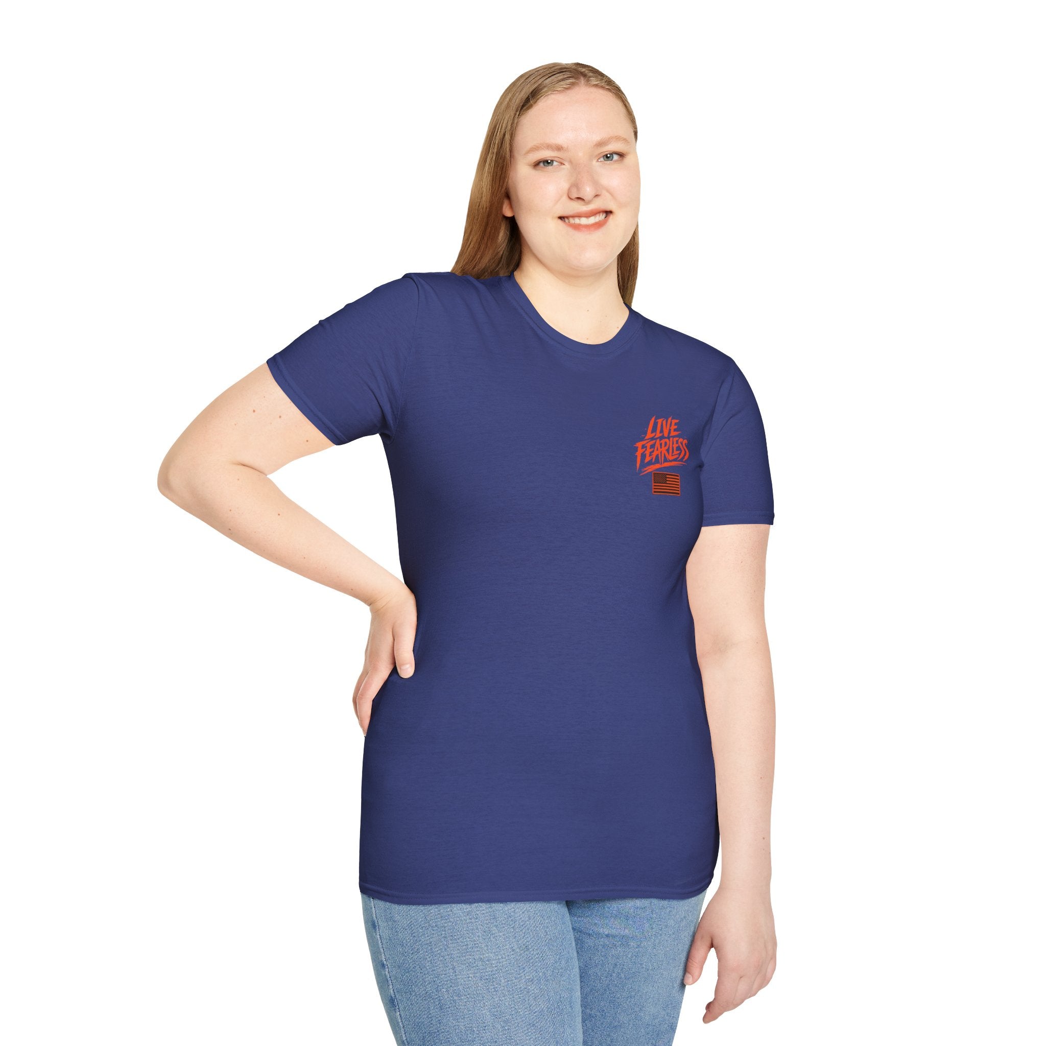 Live Fearless Military-Inspired Graphic T-Shirt | Ironsight Syndicate
