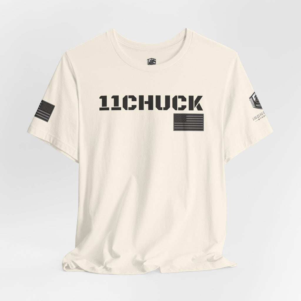 11Chuck Indirect Fire Infantryman Inspired Patriotic T-Shirt