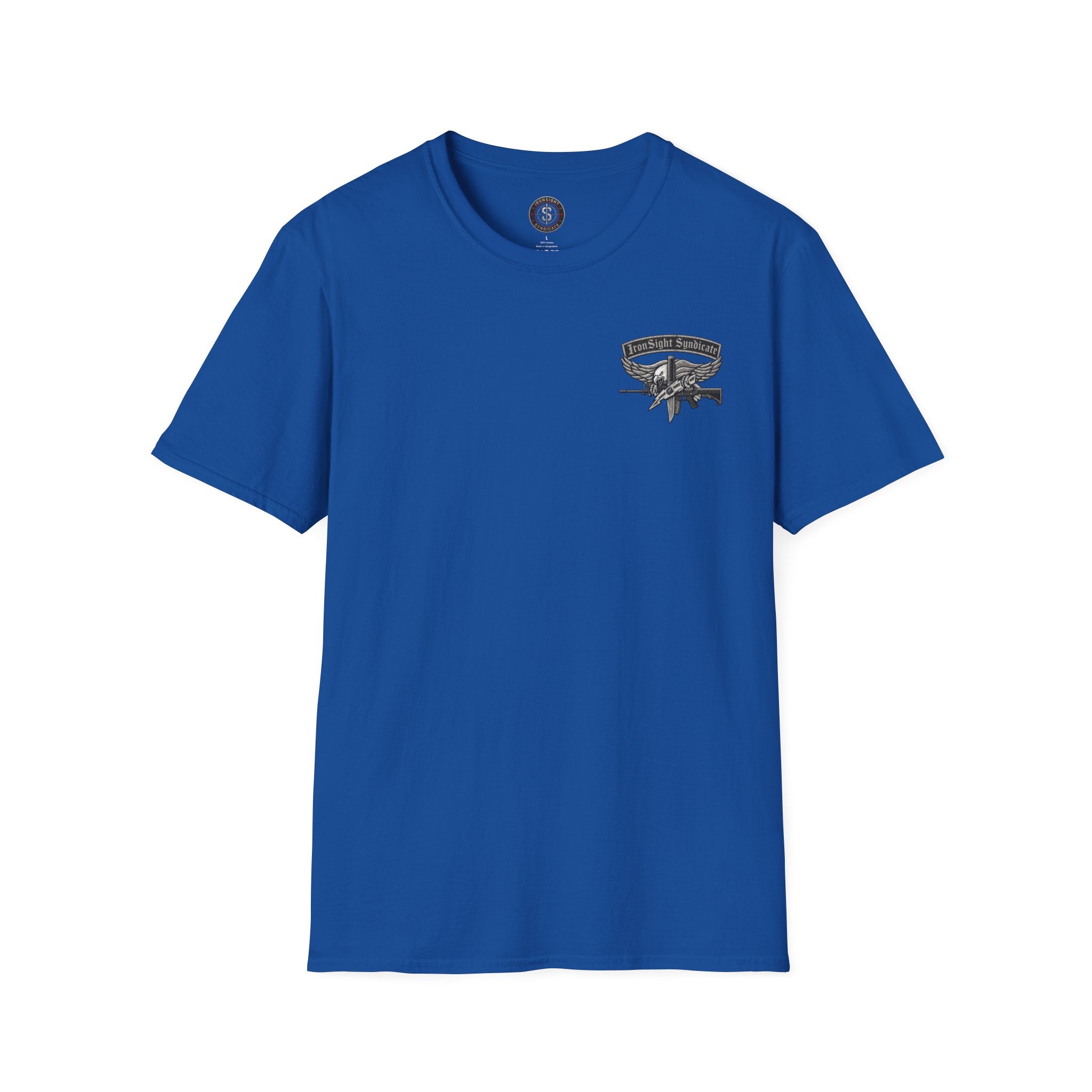 SWAT Eagle T-Shirt — "IronSight Syndicate"  T-Shirt | Patriotic Military Graphic Tee for Veterans & Patriots, Adult (13 and up), unisex