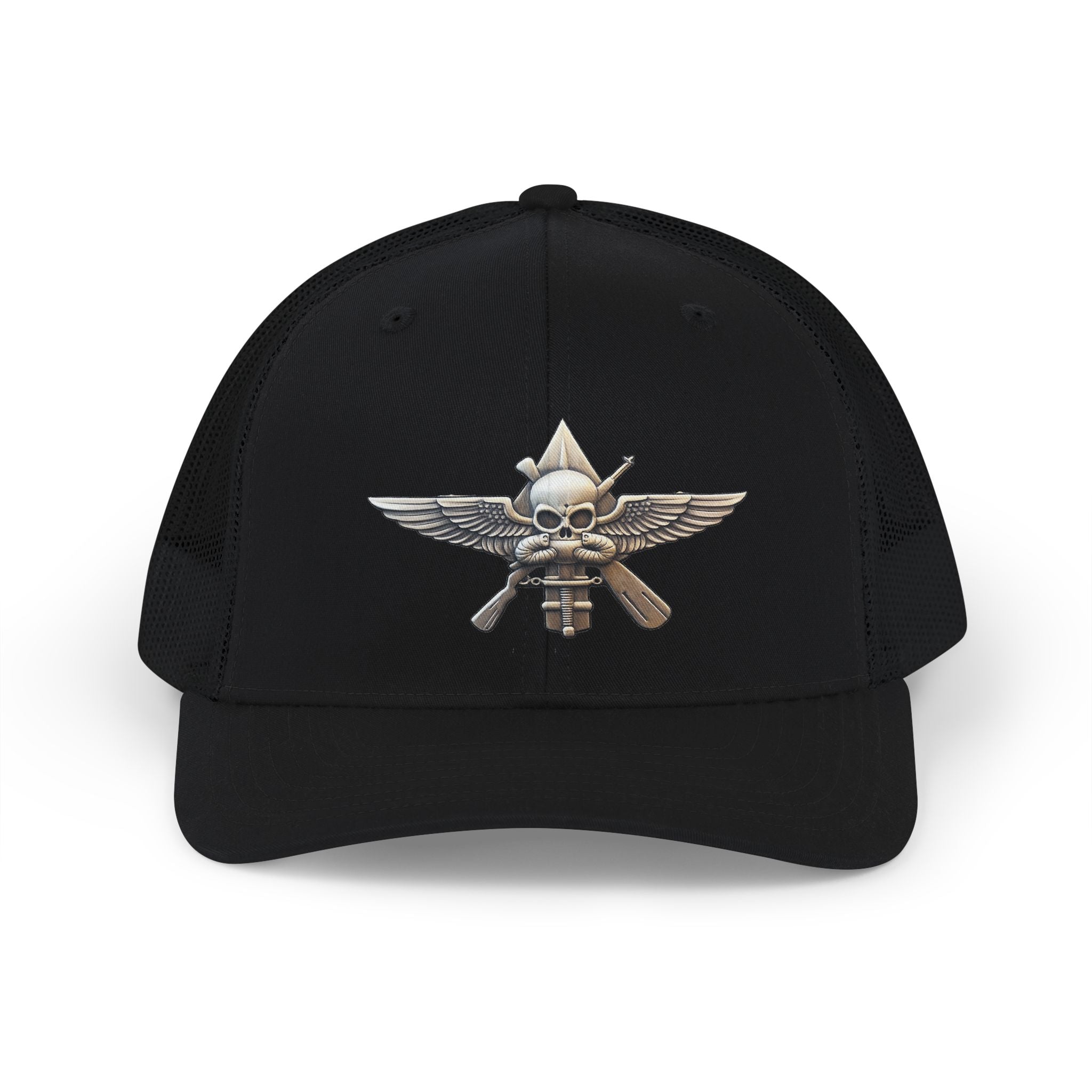 MARSOC Operator Trucker Cap - Vintage Military Snapback Hat