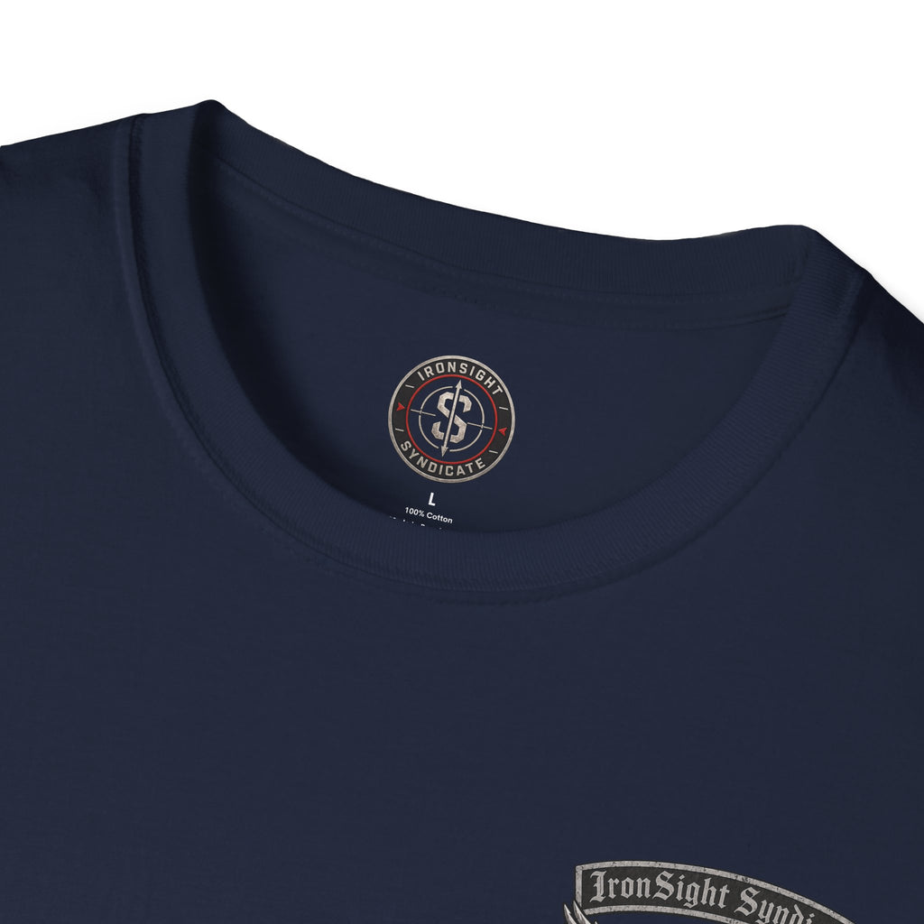 SWAT Eagle T-Shirt — "IronSight Syndicate"  T-Shirt | Patriotic Military Graphic Tee for Veterans & Patriots, Adult (13 and up), unisex