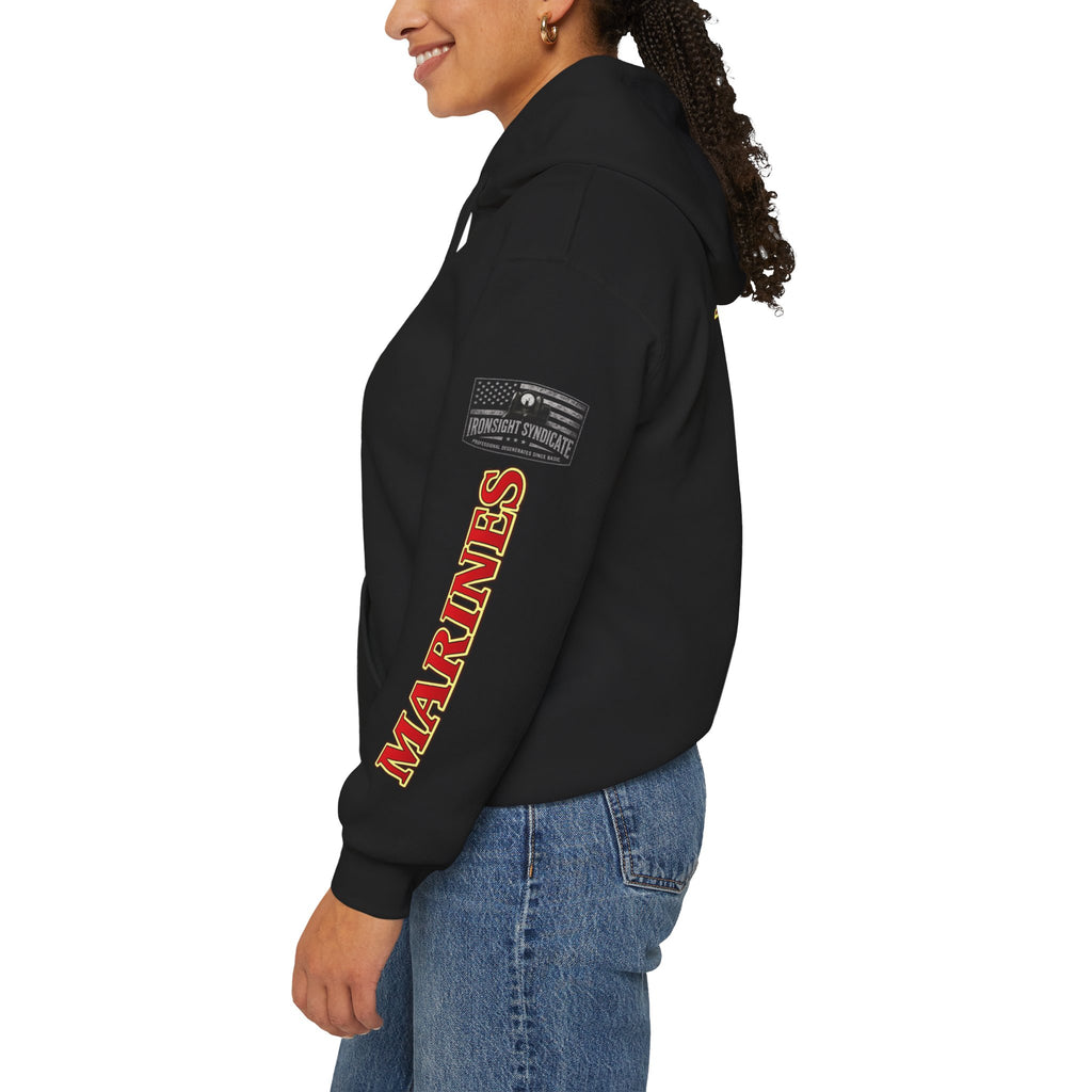 Devil Dog, Teufel Hunden Marine Corps Hooded Sweatshirt