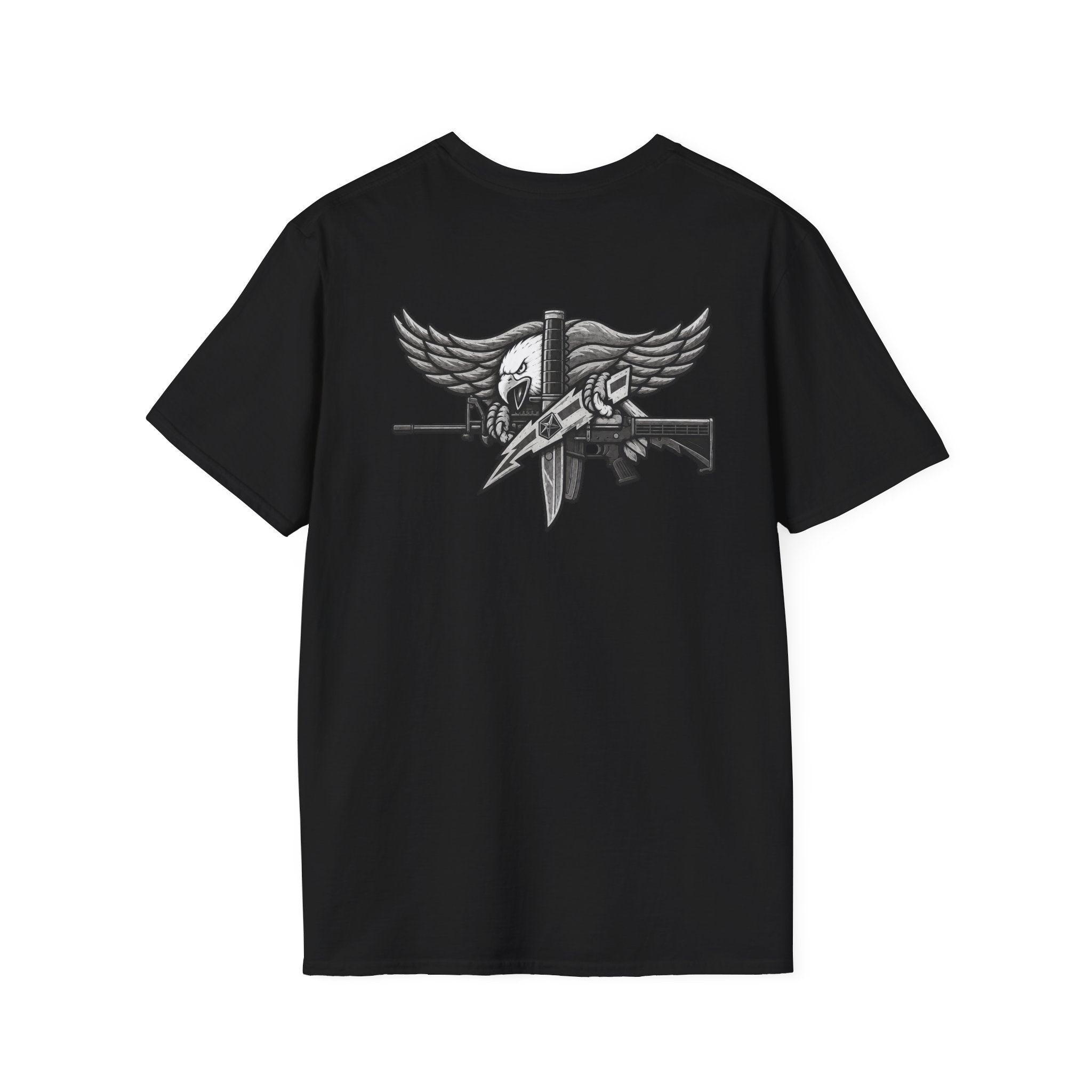 SWAT Eagle T-Shirt — T-Shirt | Patriotic Military Graphic Tee for Veterans & Patriots, Adult (13 and up), unisex