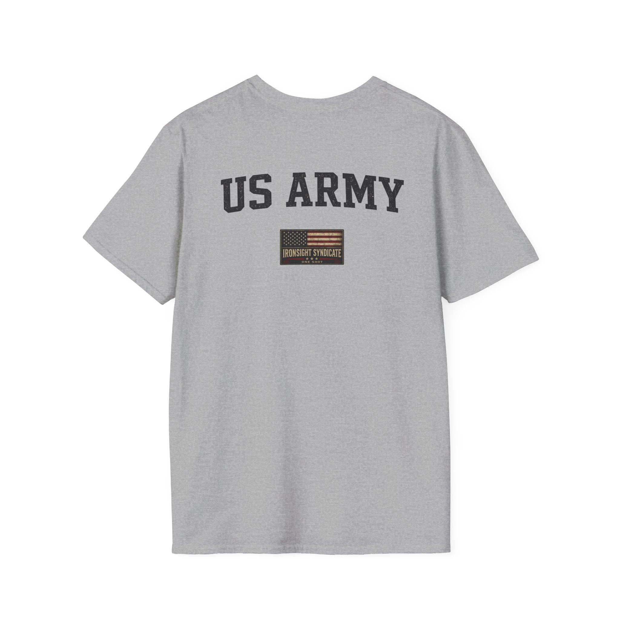 Fort Benning Athletic Tee  Ironsight Syndicate | Patriotic Military Graphic Tee for Veterans & Patriots, Adult (13 and up), unisex