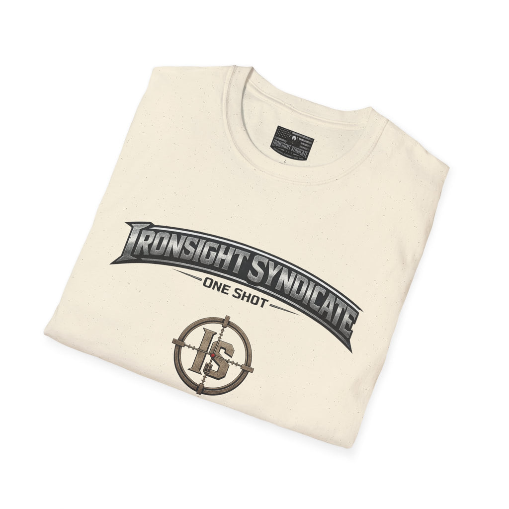 Red White and Blue Ironsight Syndicate T-Shirt, Adult (13 and up), unisex