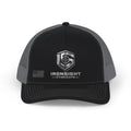 Ironsight Syndicate Logo Hat - Black / Charcoal | Ironsight Syndicate