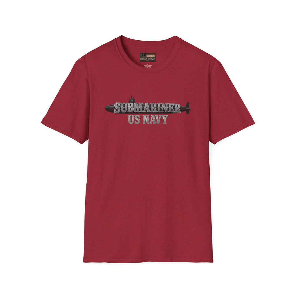 Deep, Silent, Fast Deadly US Navy Submariner T-Shirt
