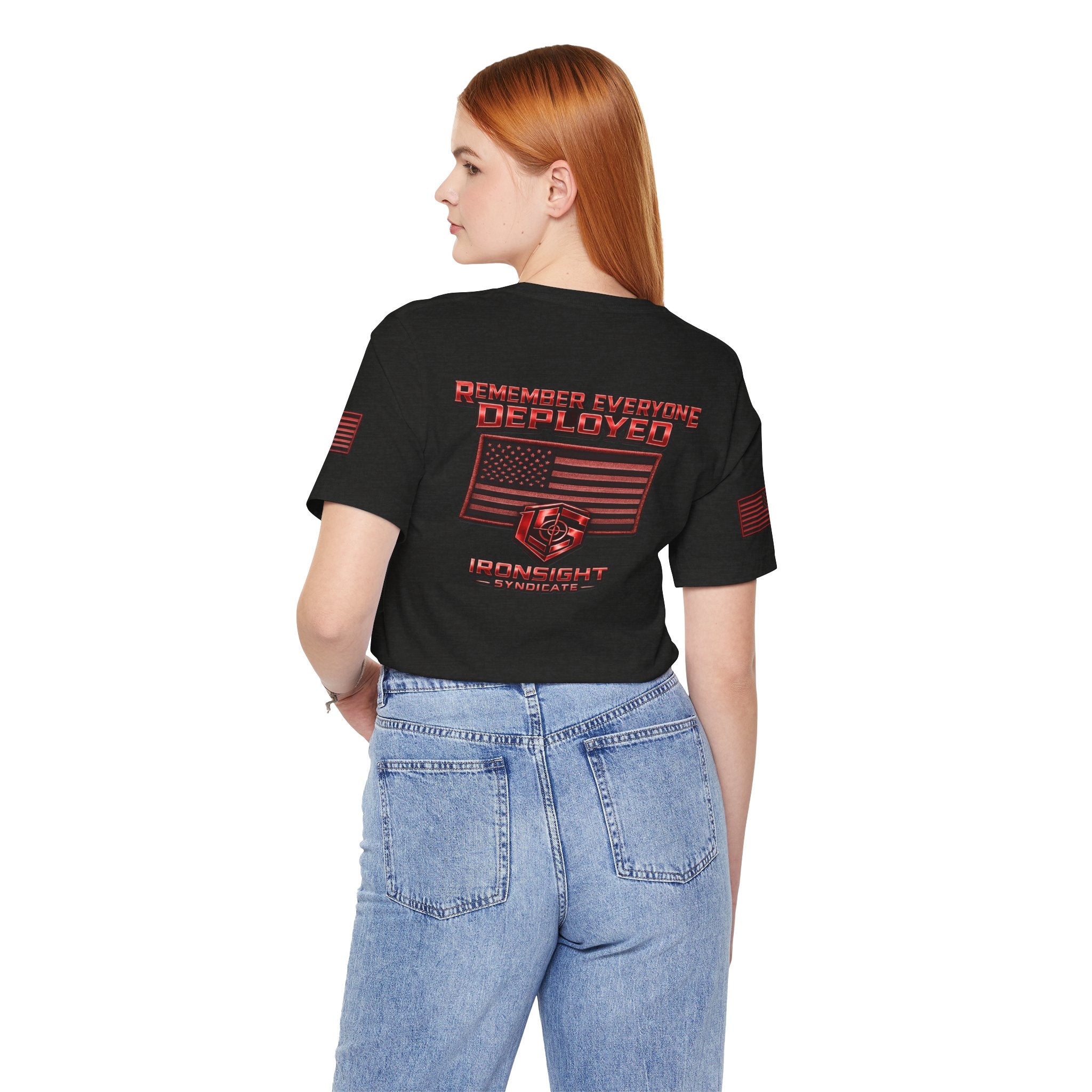 Remember Everyone Deployed (R.E.D.) Patriotic T-Shirt | Ironsight Syndicate