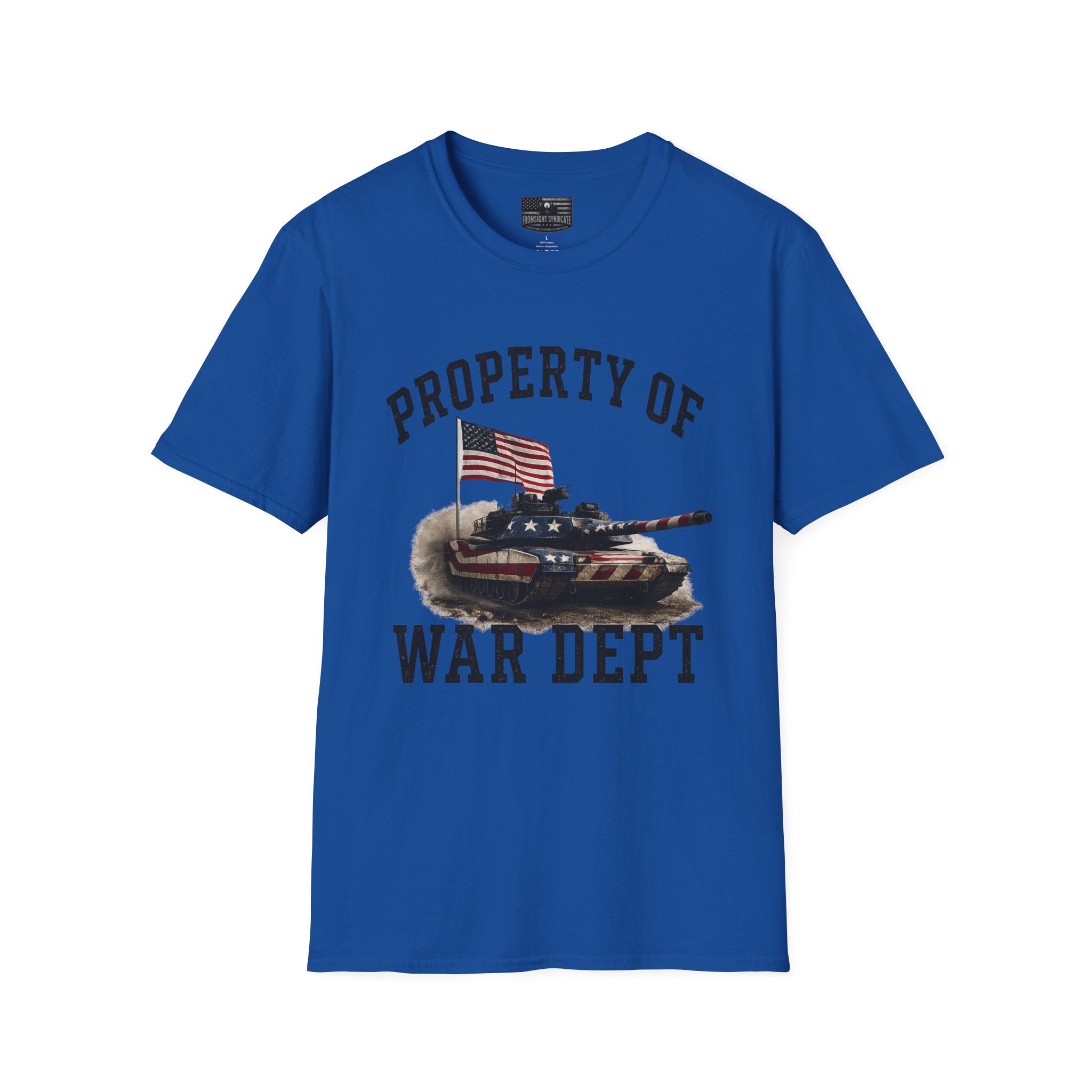 War Dept Athletic T-Shirt | Patriotic Military Training Tee for Veterans & Patriots, Adult (13 and up), unisex
