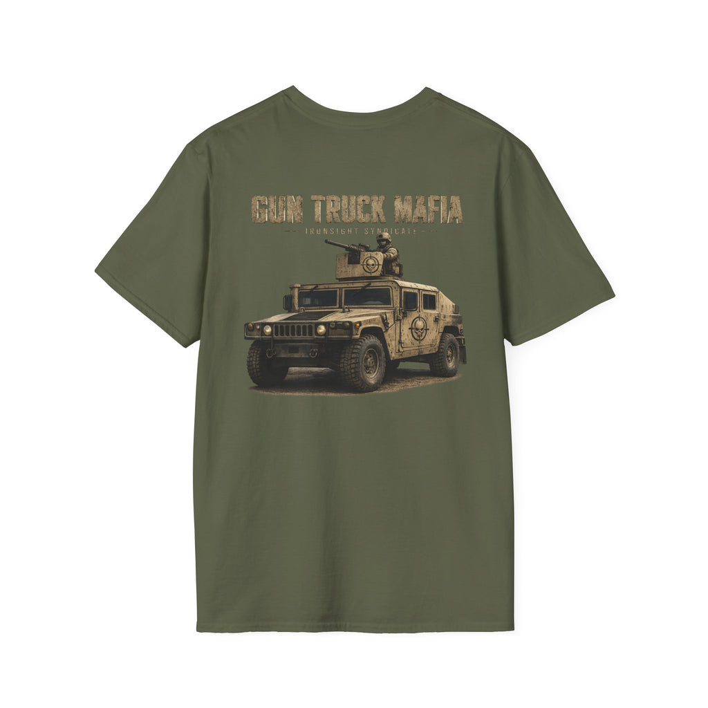 Gun Truck Mafia T-Shirt - Military Green / S | Ironsight Syndicate