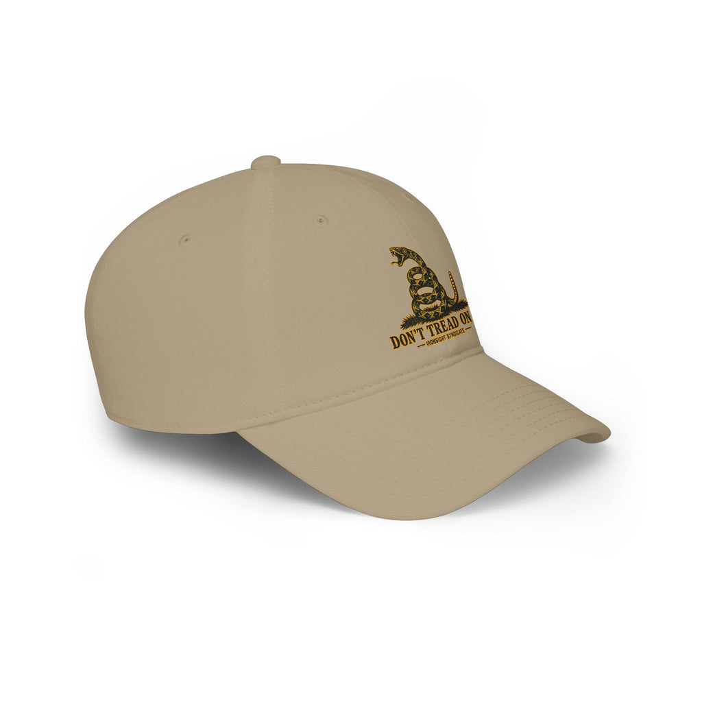 Gadsden Flag Patriotic Low Profile Cap Veteran Owned | Ironsight Syndicate
