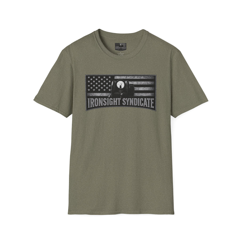 Send it 240B Gunner T-Shirt | Patriotic Military Graphic Tee for Veterans & Patriots, Adult (13 and up), unisex