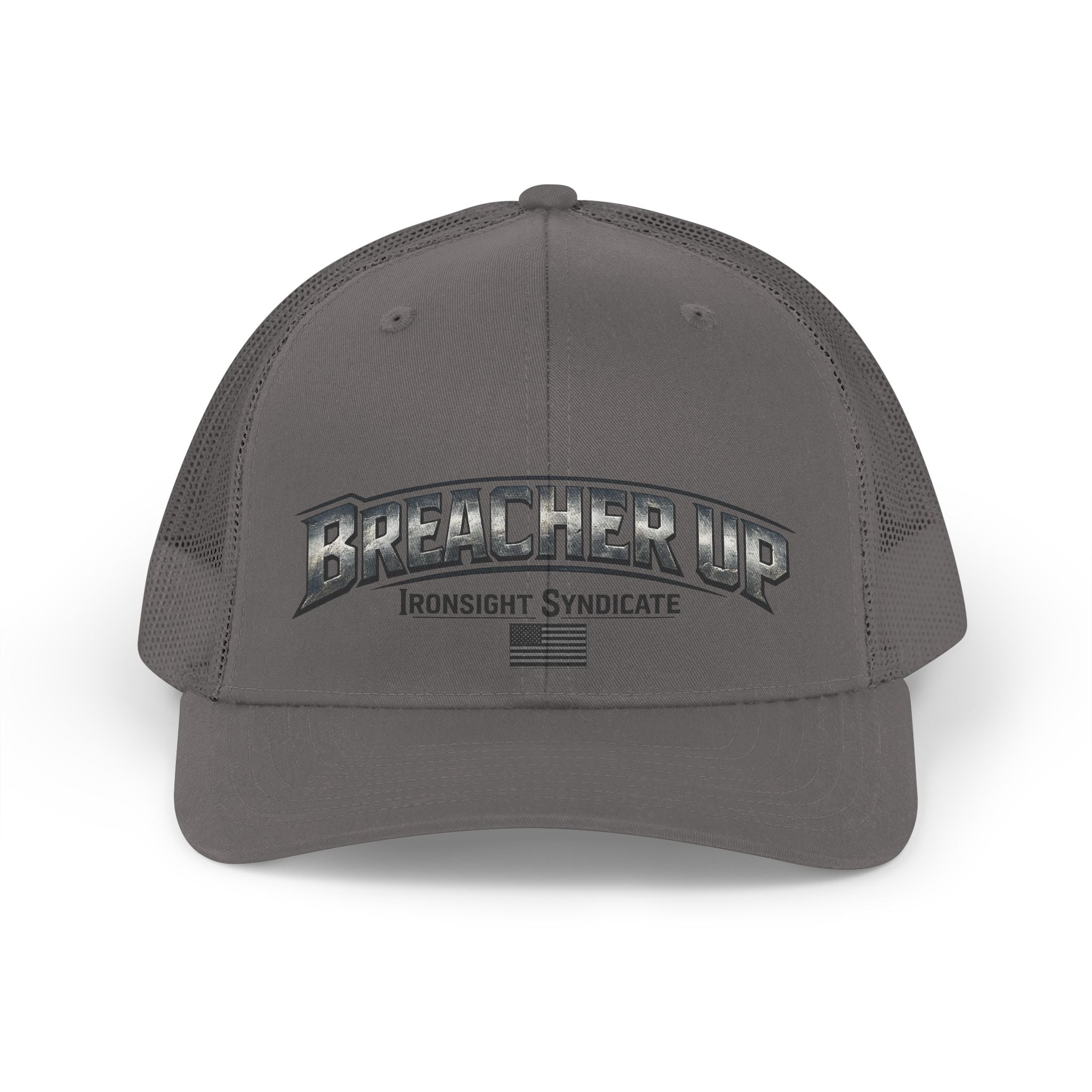 Breacher Up Trucker Hat - Charcoal | Ironsight Syndicate